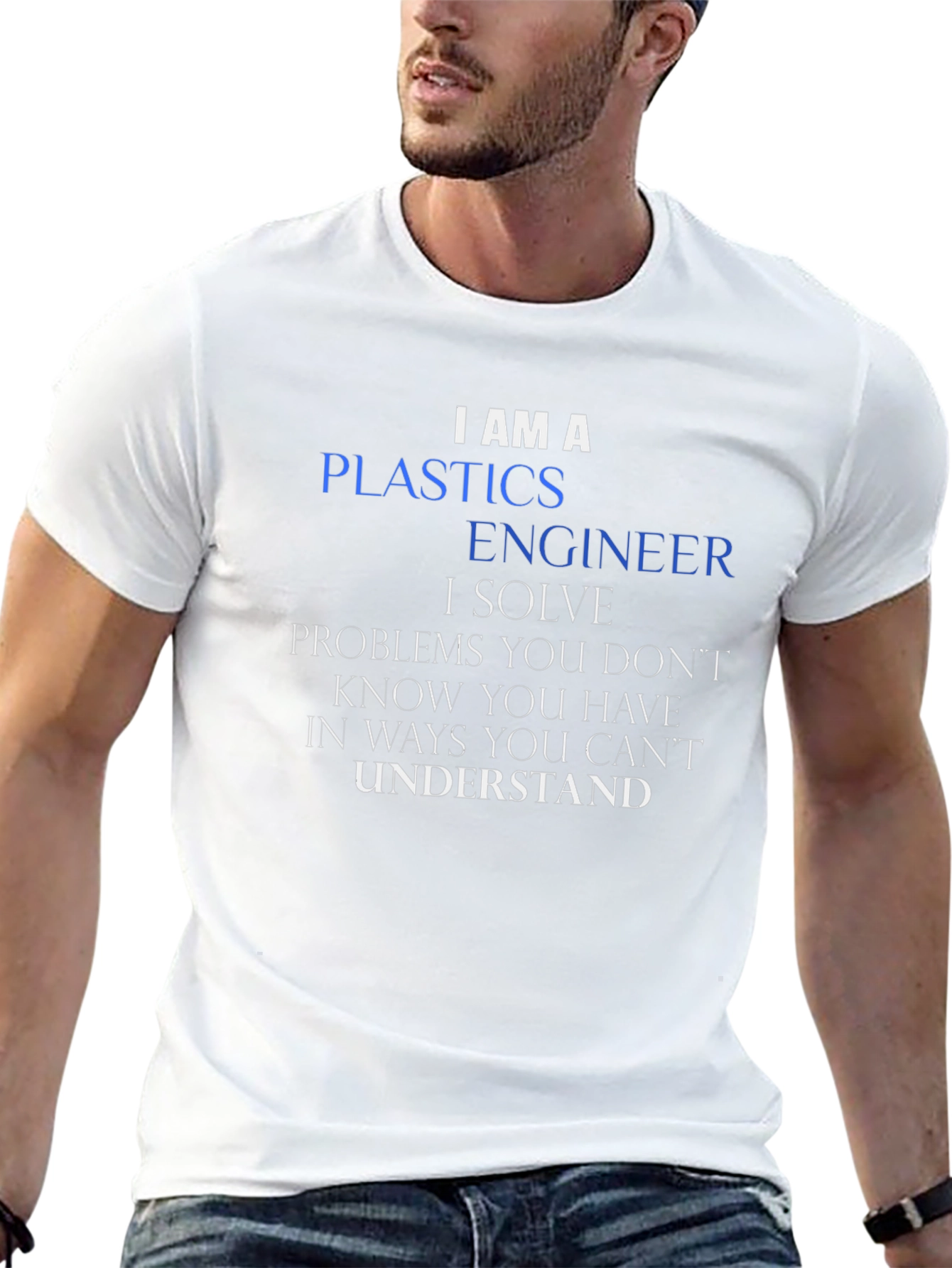 Plastics Engineer T-Shirt - Funny Profession Tee