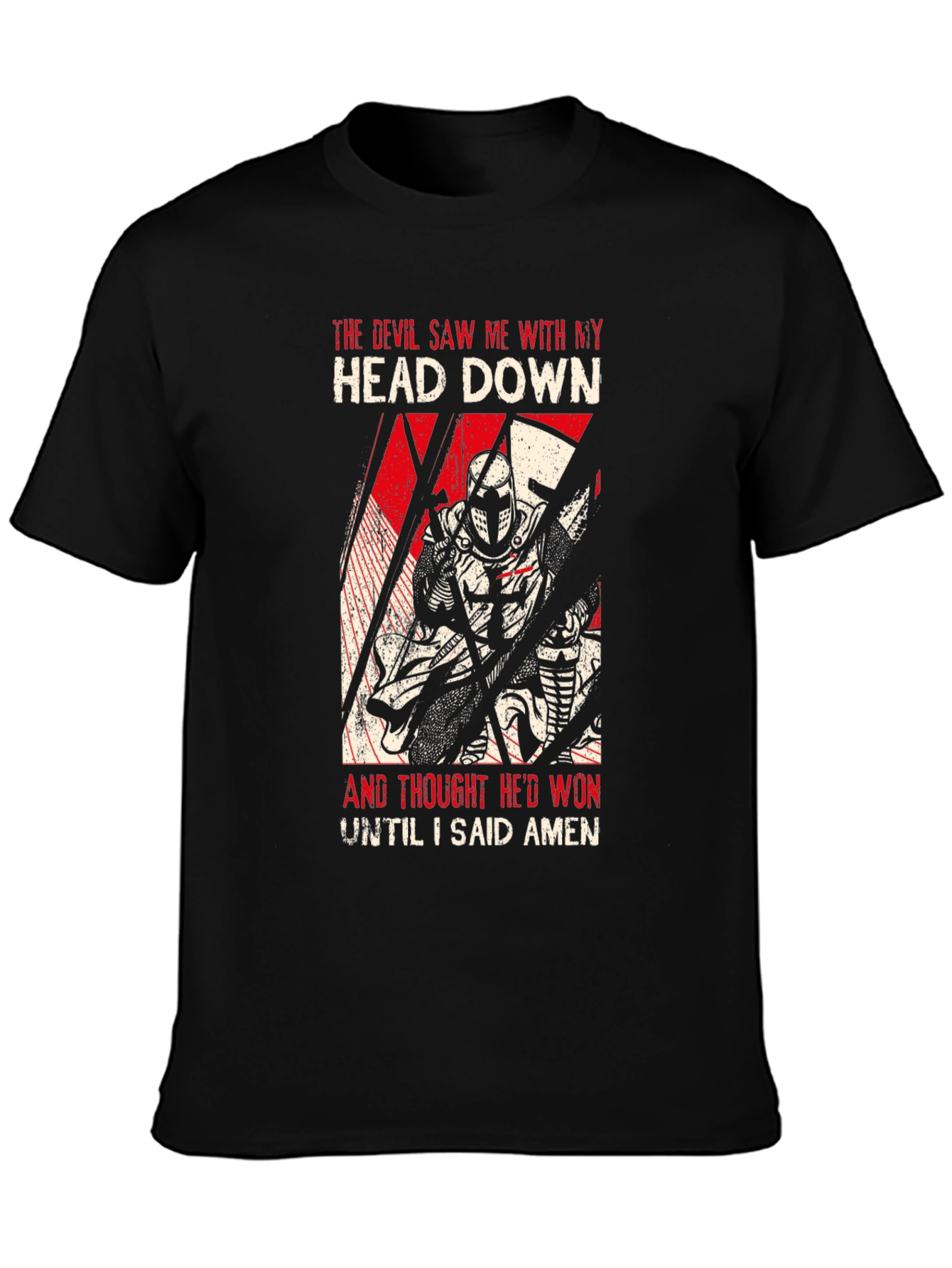 Knight Templar T-Shirt - Devil Saw Me