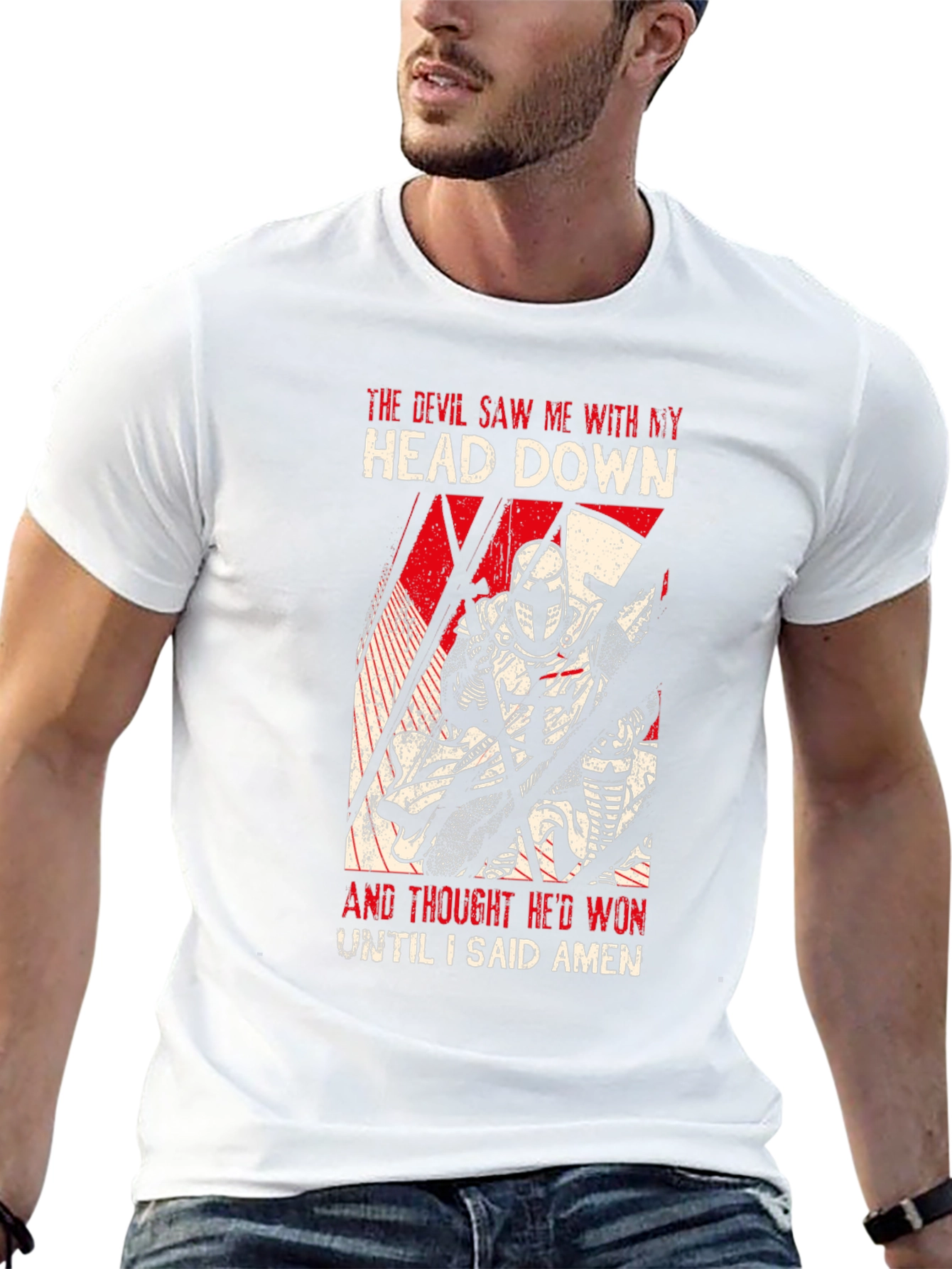 Knight Templar T-Shirt - Devil Saw Me