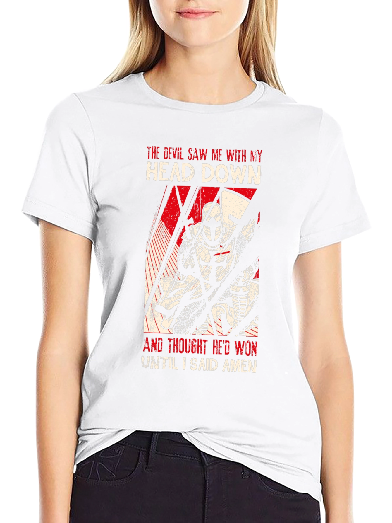 Knight Templar T-Shirt - Devil Saw Me