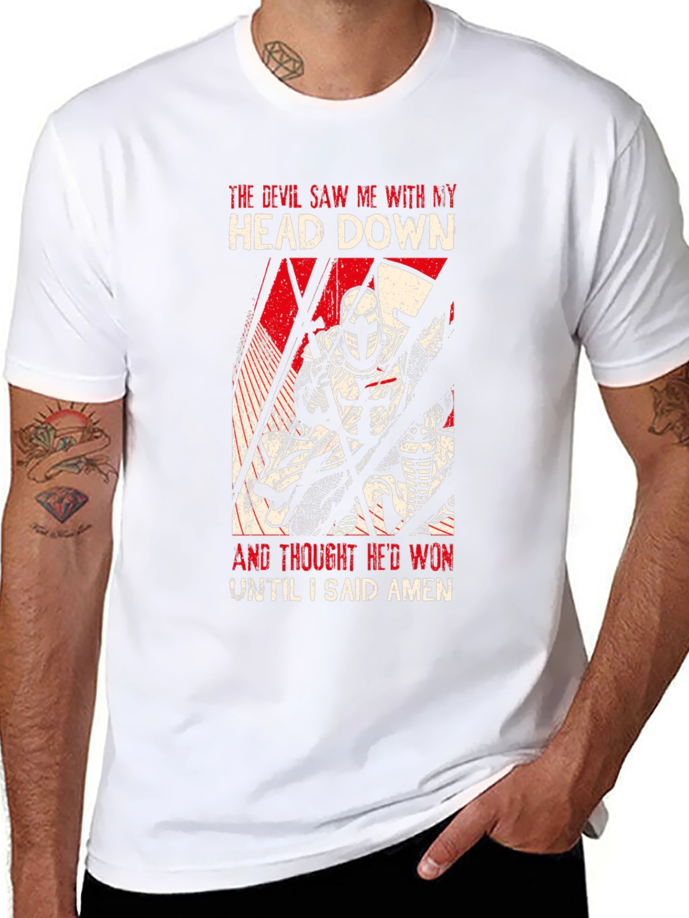 Knight Templar T-Shirt - Devil Saw Me