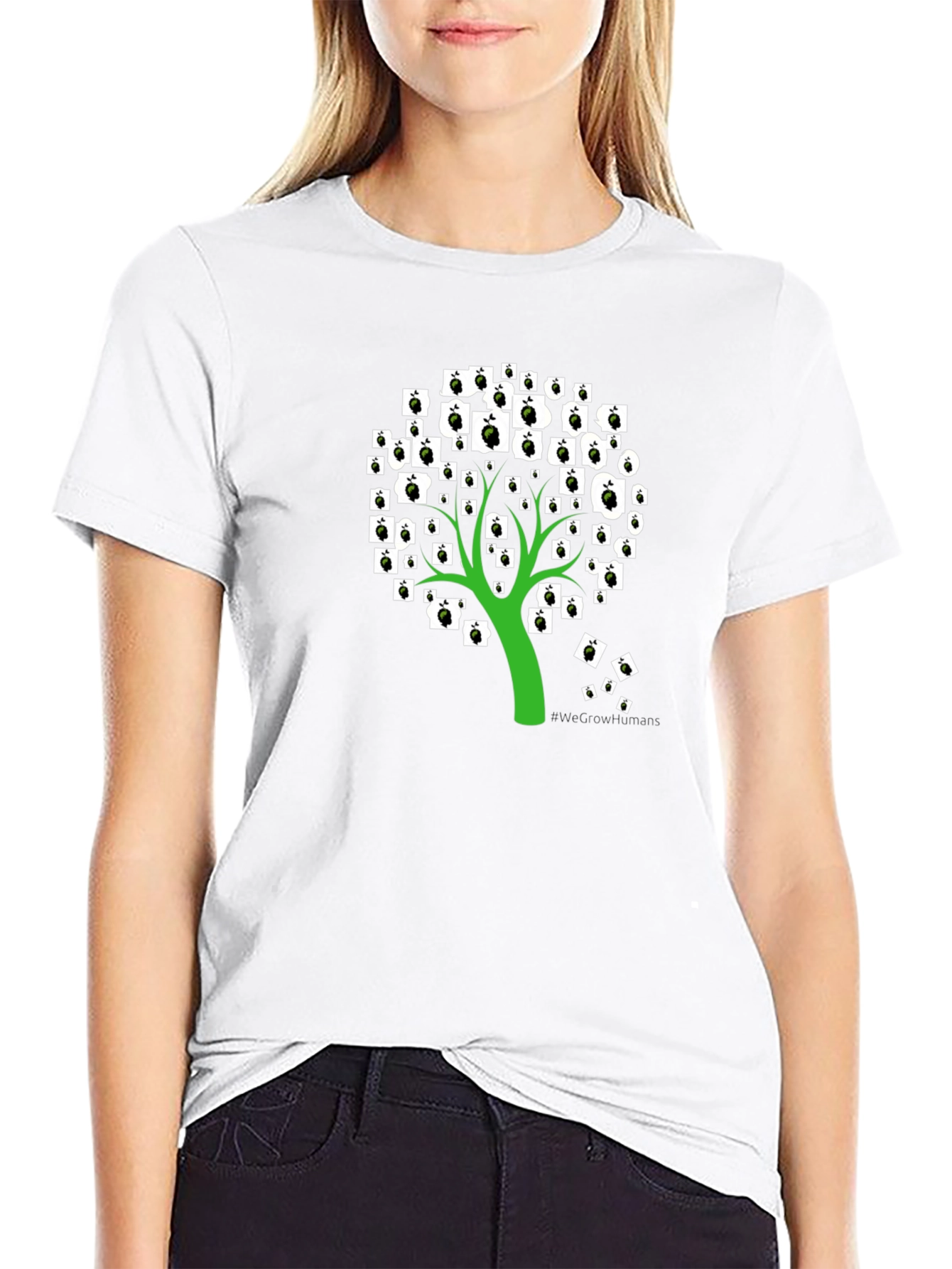 Apple Tree Graphic Tee - Unique Design