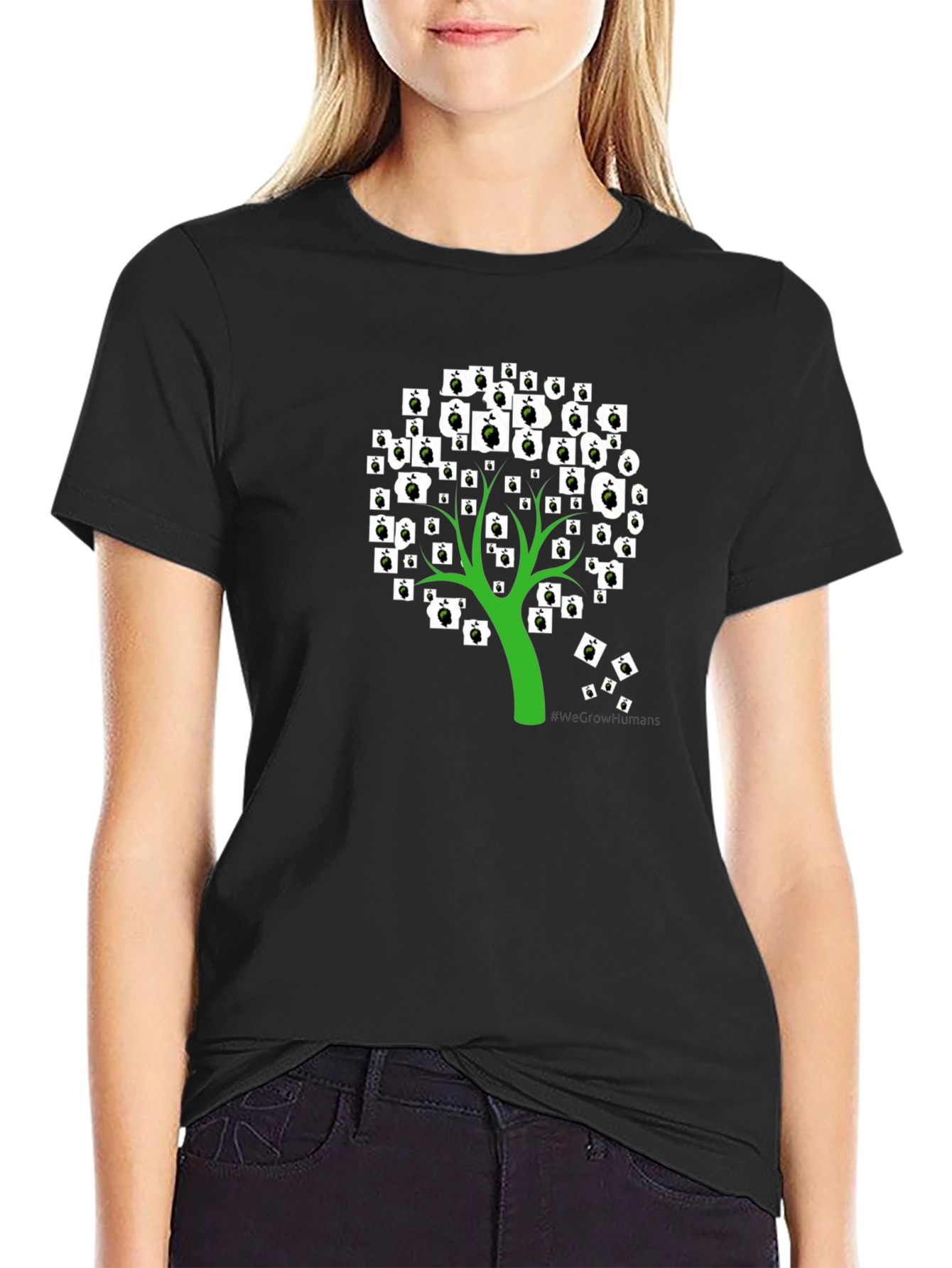 Apple Tree Graphic Tee - Unique Design