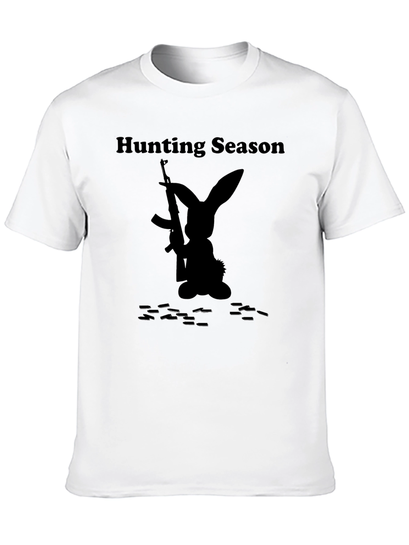 Hunting Season Bunny Graphic T-Shirt