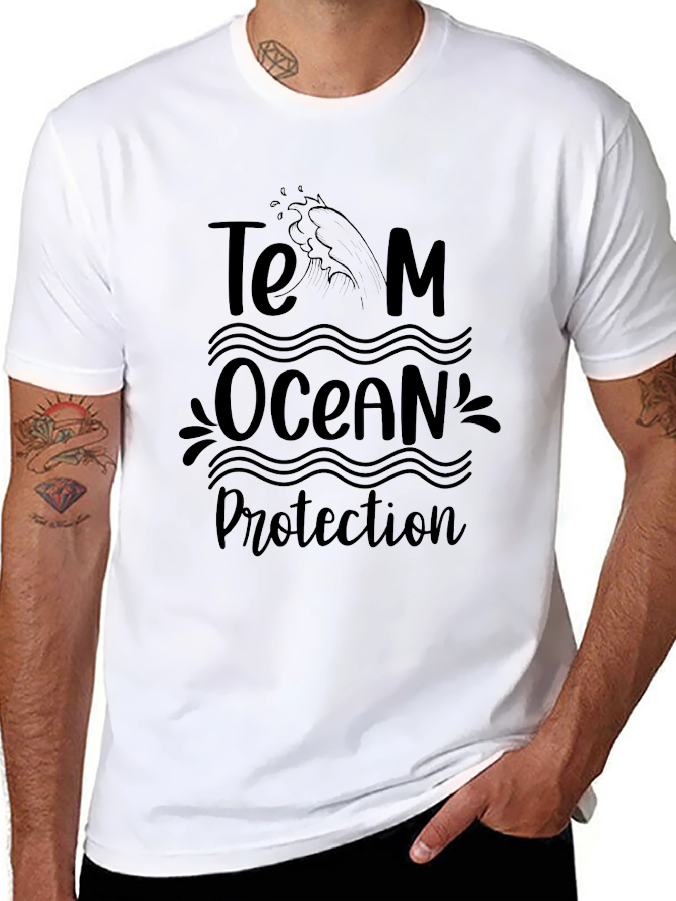 Team Ocean Protection Graphic T-Shirt