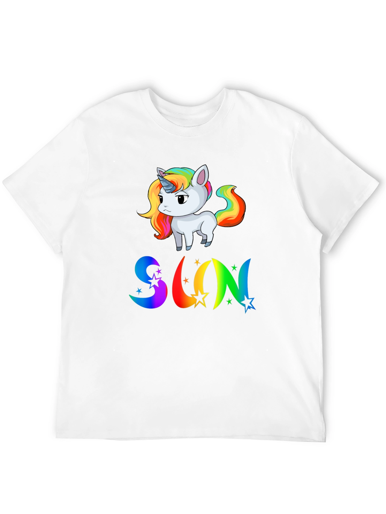 Rainbow Unicorn SUN T-Shirt