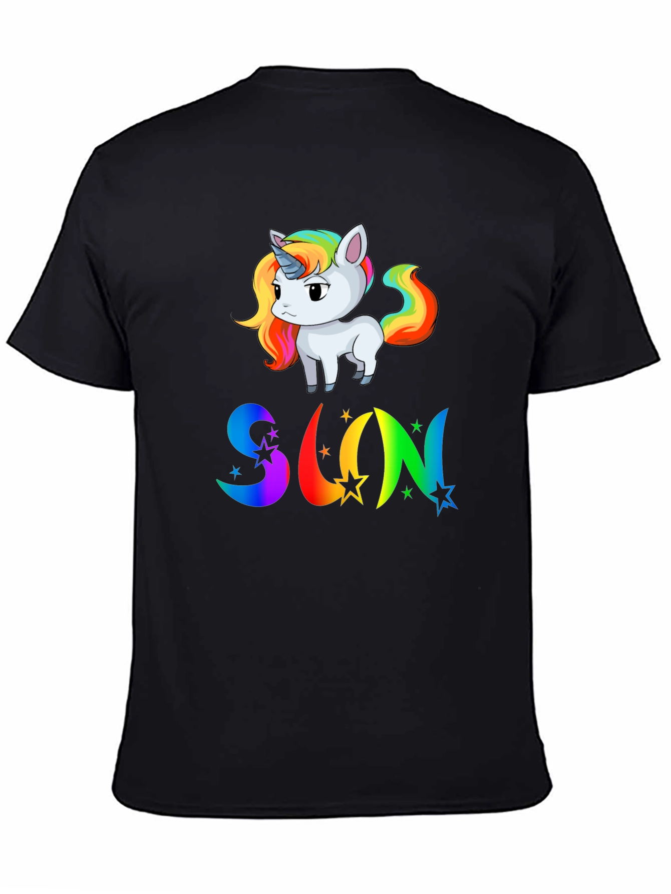 Rainbow Unicorn SUN T-Shirt