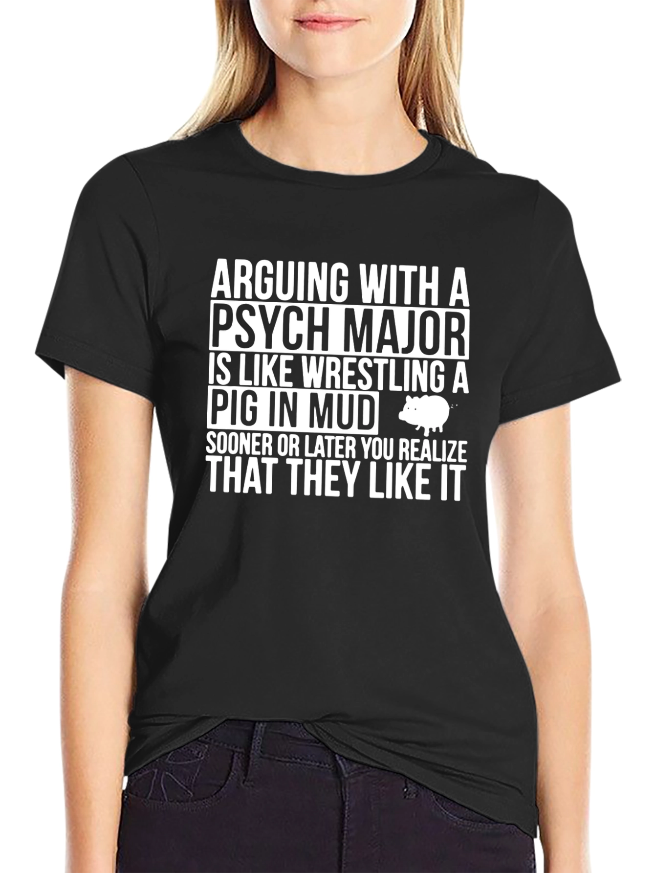 Arguing with a Psych Major T-Shirt