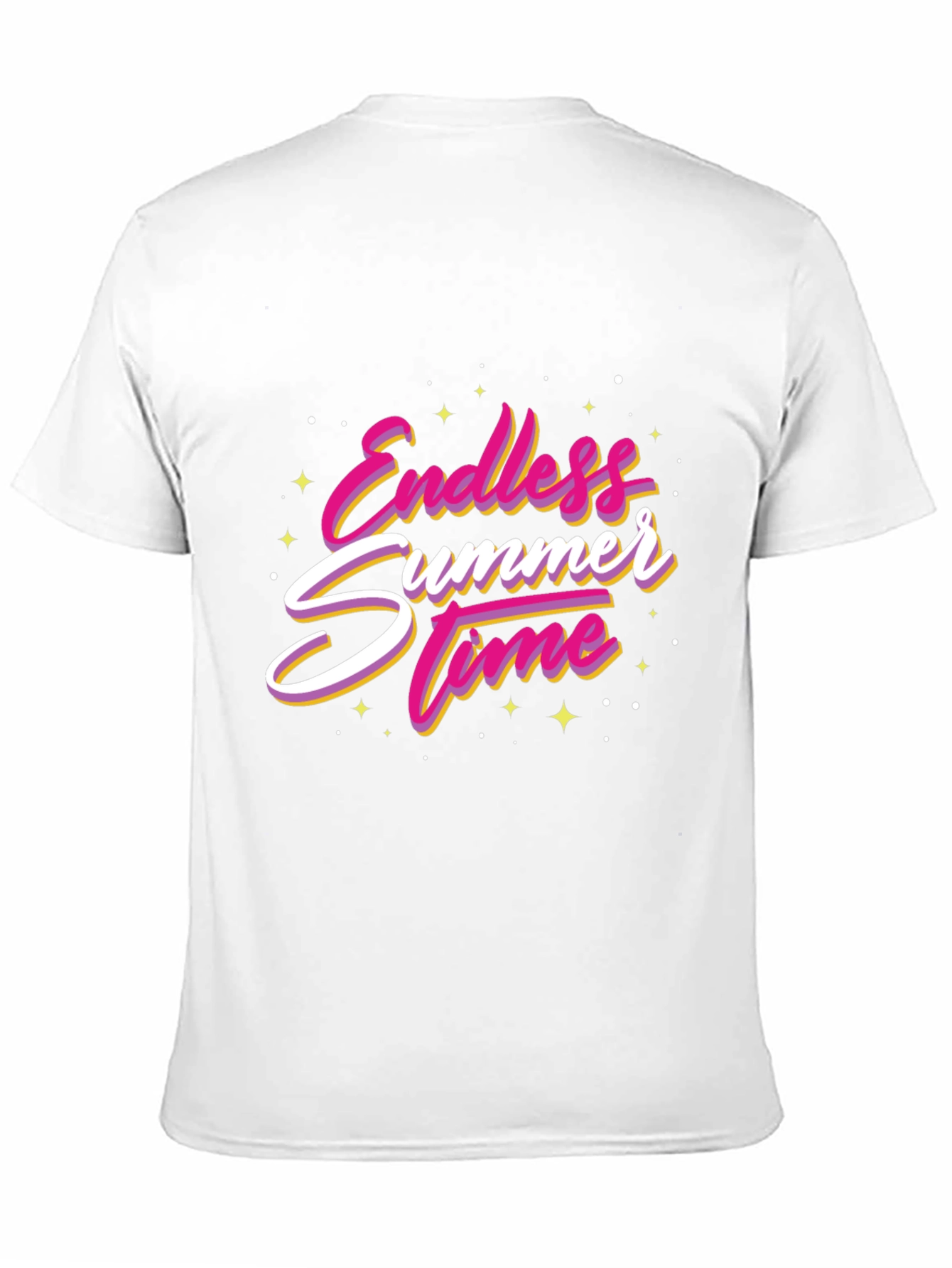 Endless Summer Time Graphic Tee - Black