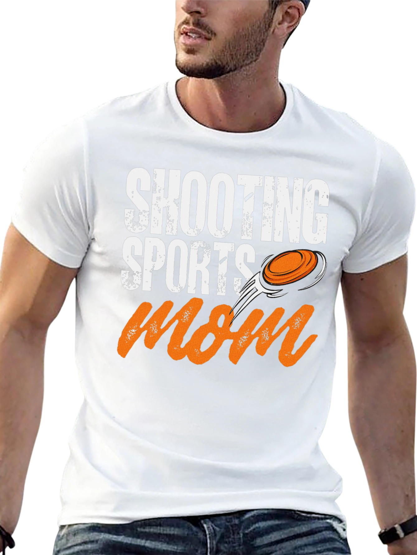 Shooting Sports Mom Graphic T-Shirt