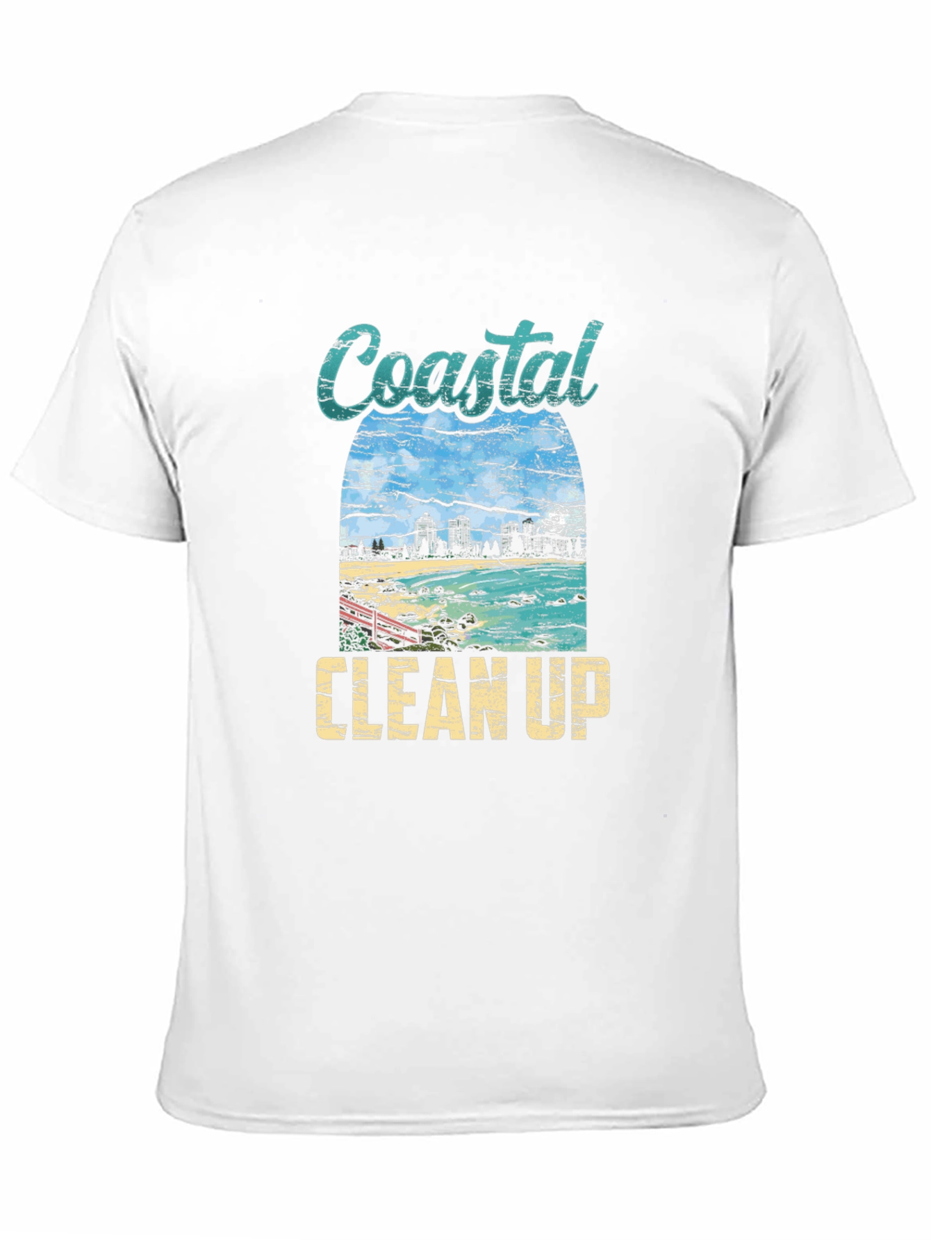 Coastal Clean Up Graphic Tee - Black