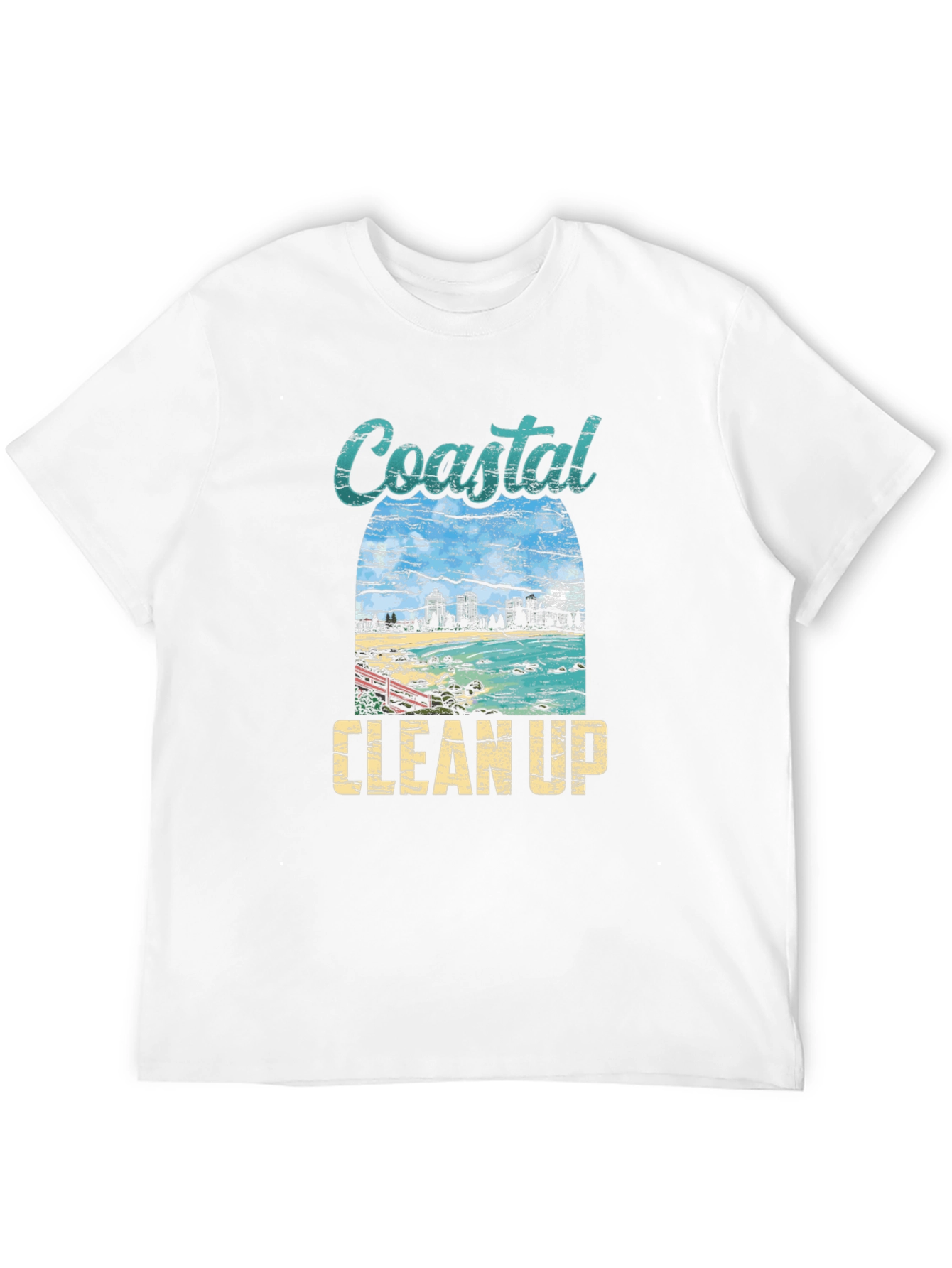 Coastal Clean Up Graphic Tee - Black