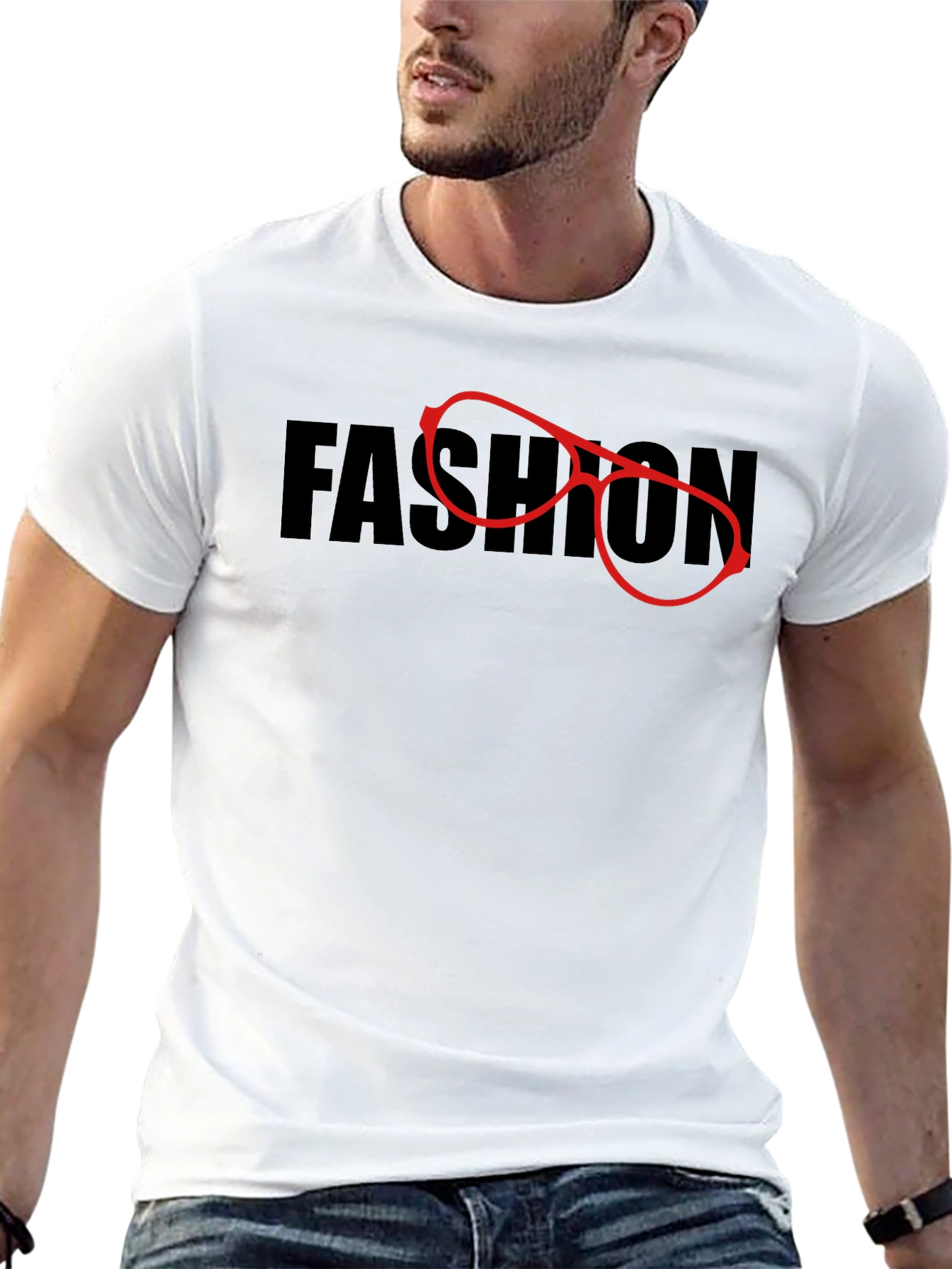 Fashion T-Shirt - Stylish Aviator Design