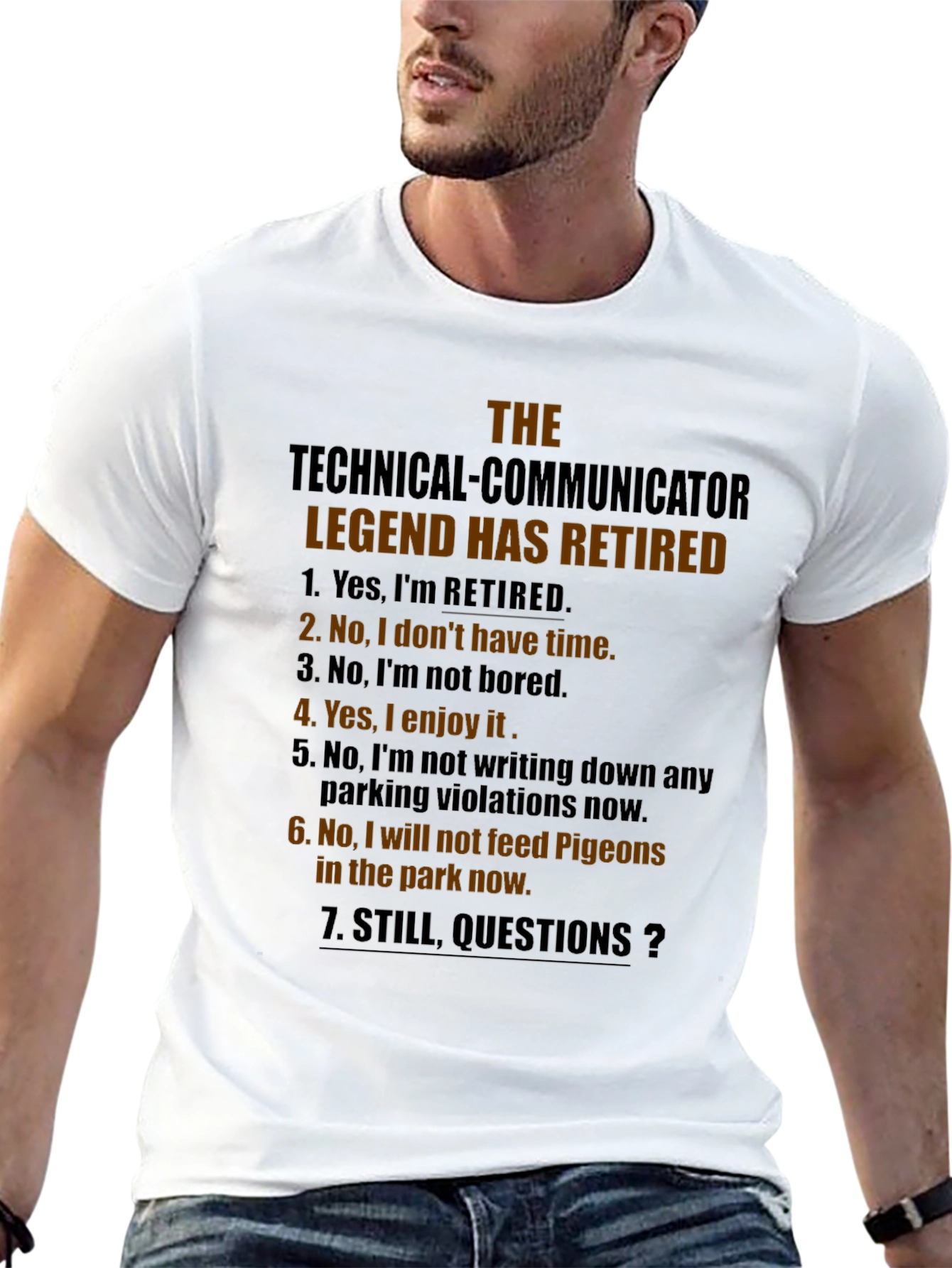 Retired Technical Communicator T-Shirt