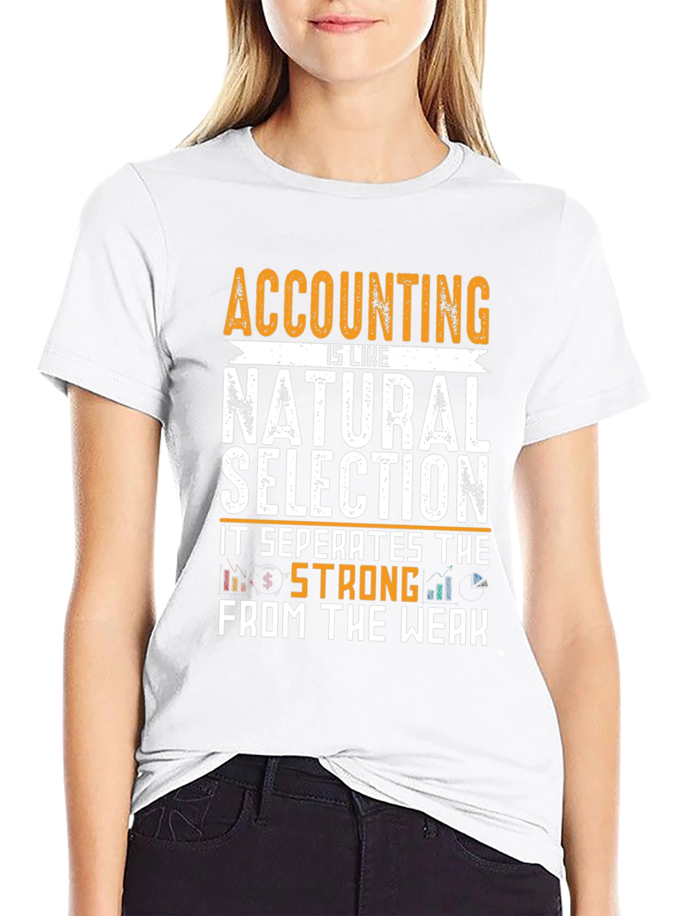 Accounting Natural Selection T-Shirt