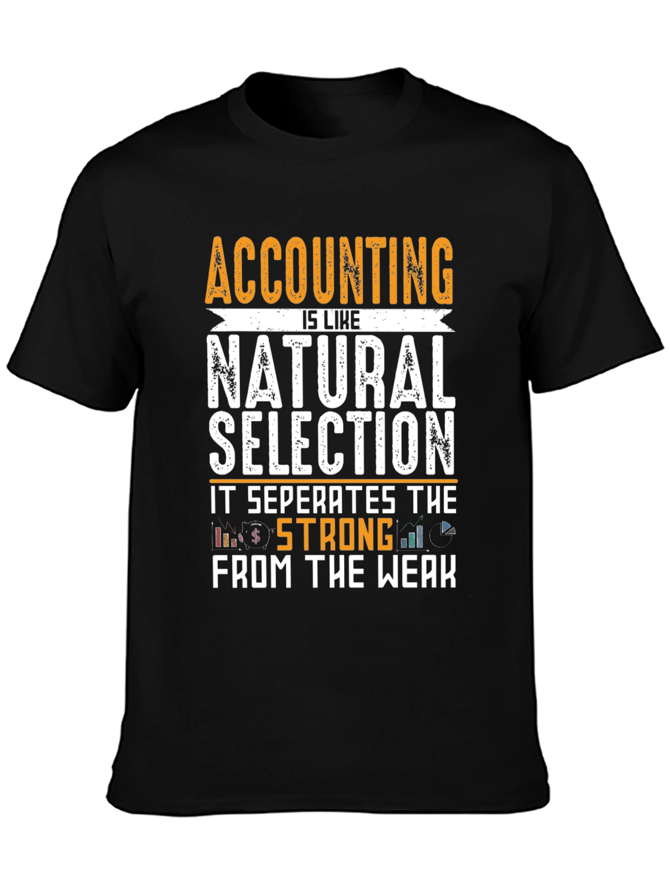 Accounting Natural Selection T-Shirt