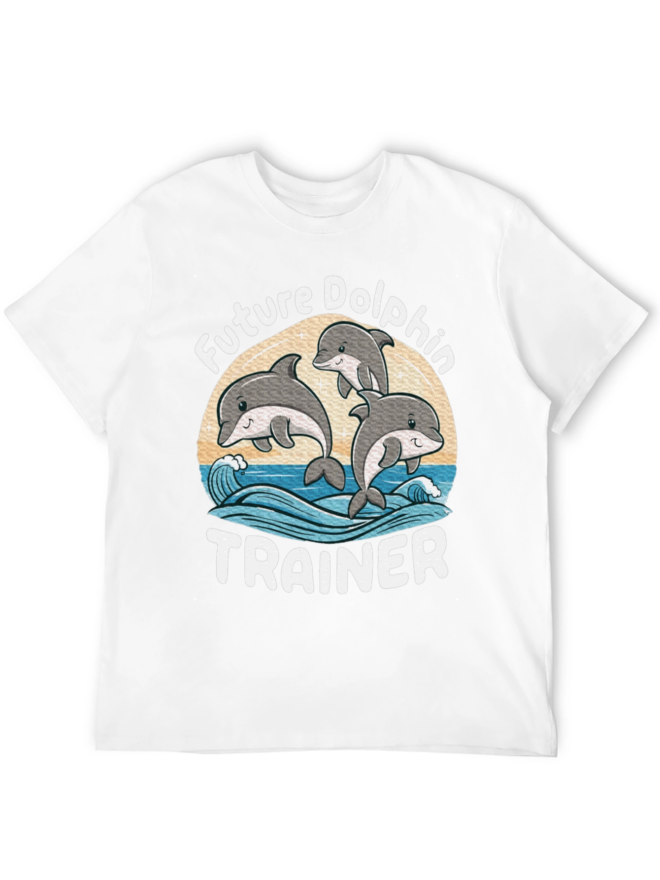 Future Dolphin Trainer T-Shirt - Cute Sea Animal Tee