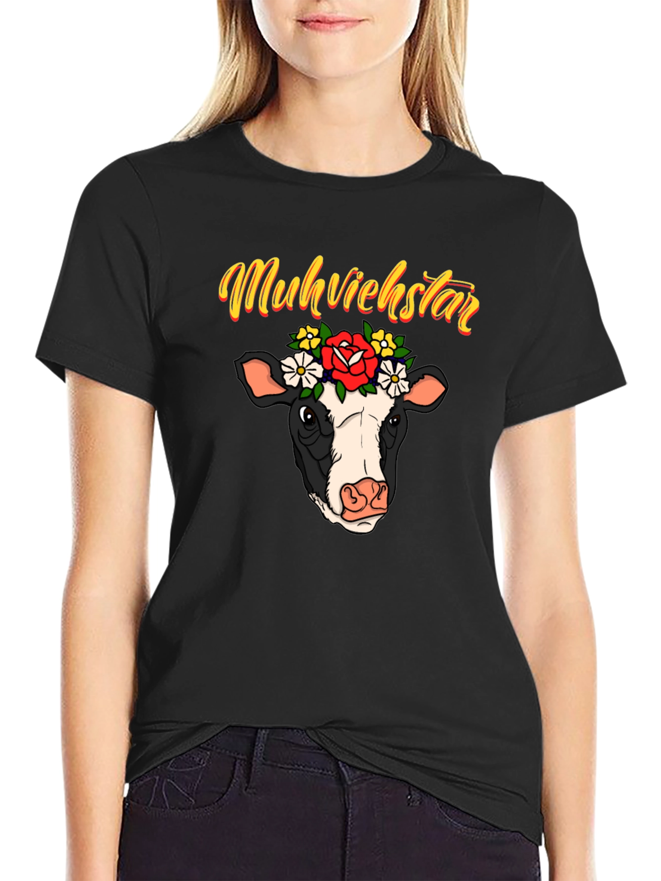 Muhviehstar Cow Graphic Tee