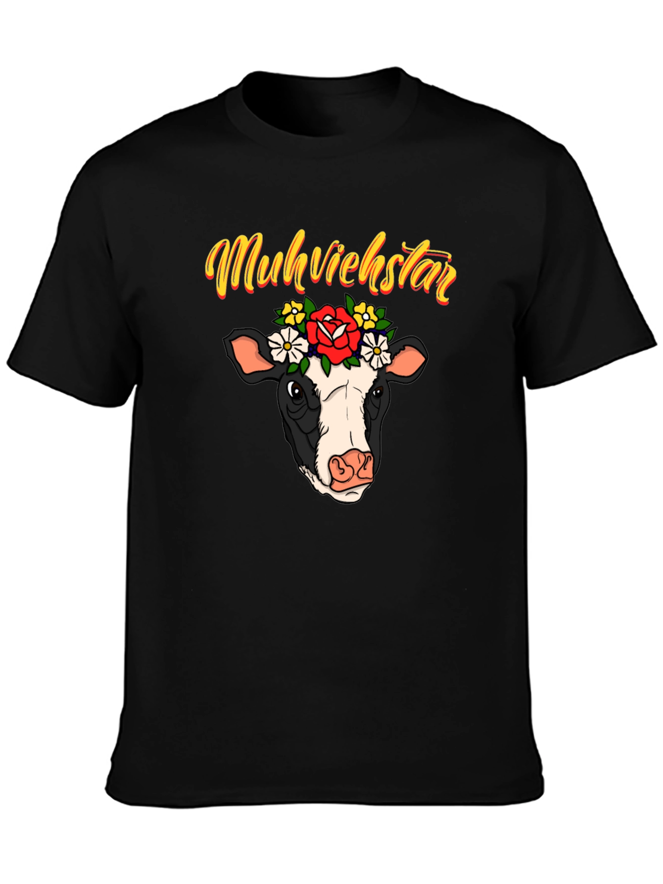Muhviehstar Cow Graphic Tee