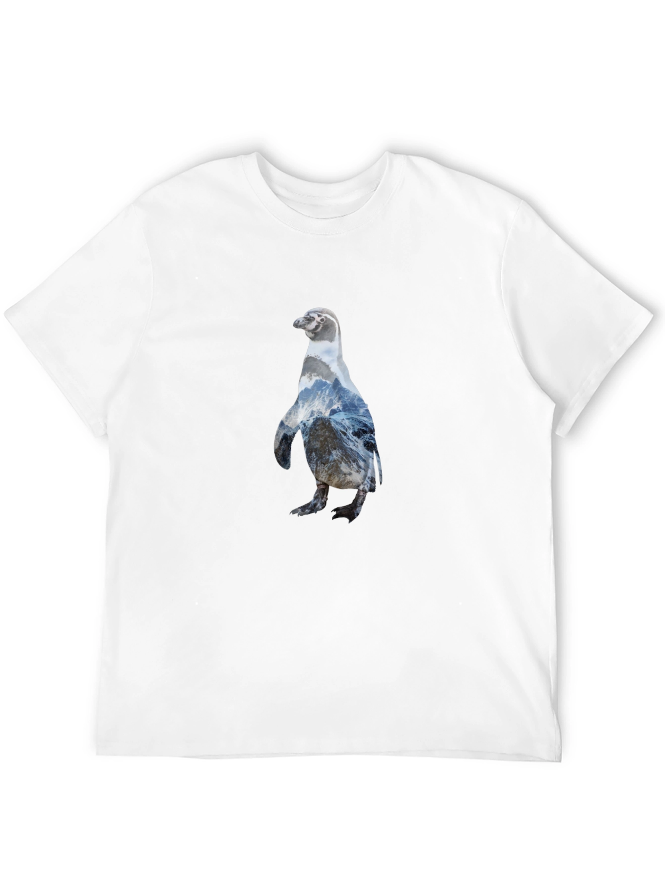 Penguin Graphic Black T-Shirt
