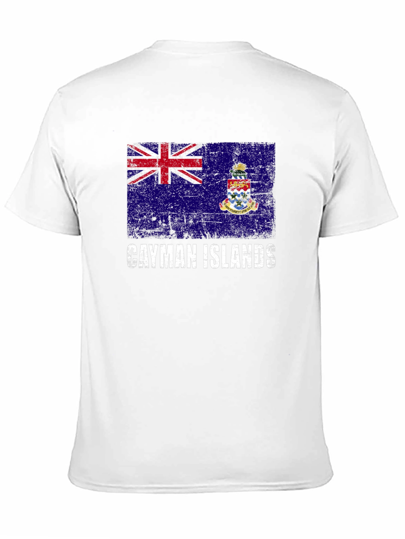 Cayman Islands Flag Graphic T-Shirt