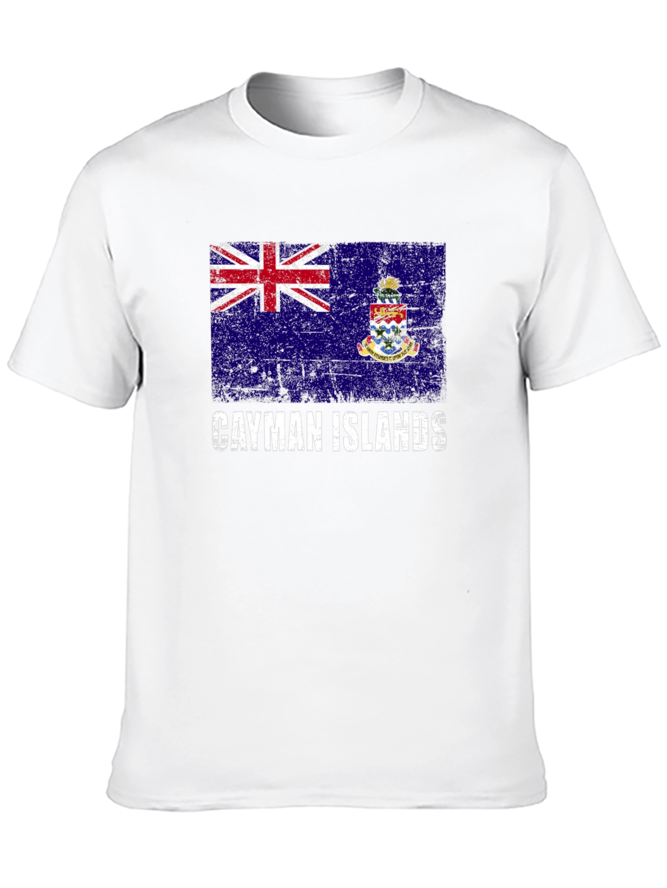 Cayman Islands Flag Graphic T-Shirt