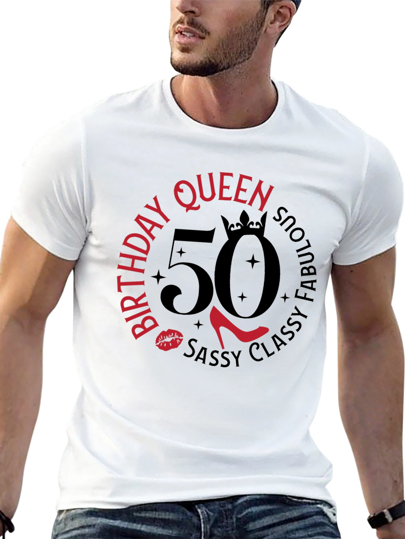 Birthday Queen 50th T-Shirt