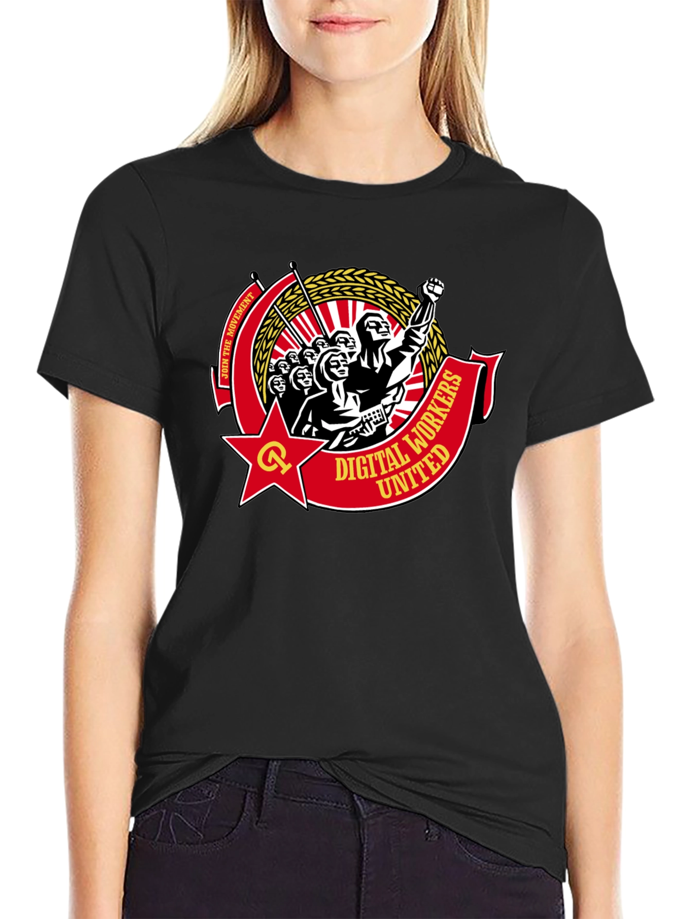 Digital Workers United Graphic T-Shirt