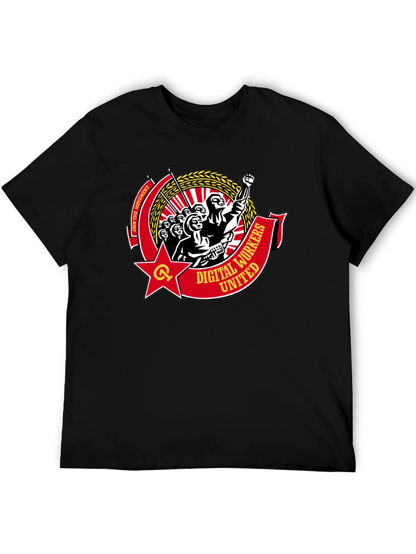 Digital Workers United Graphic T-Shirt