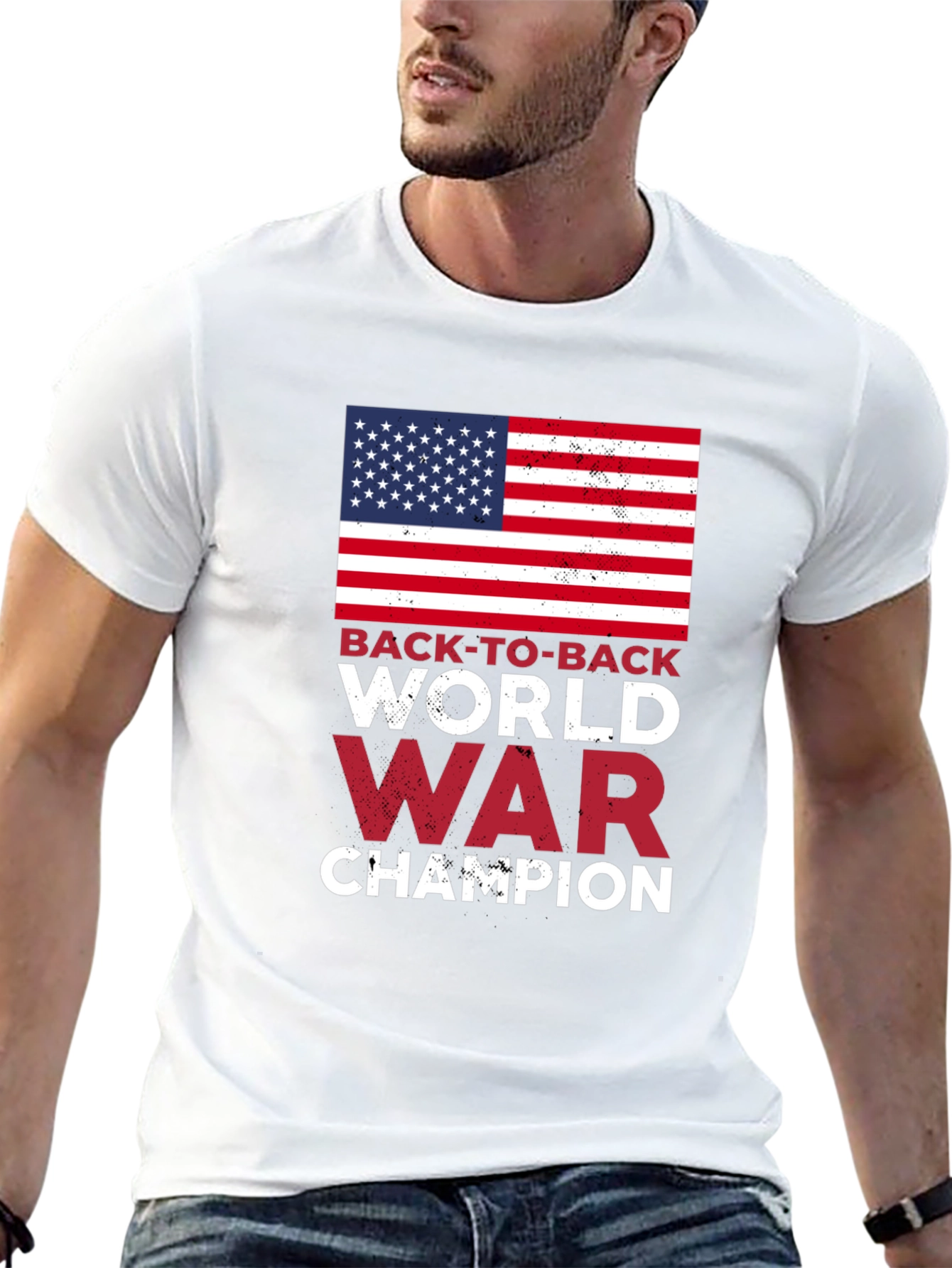 Back-to-Back World War Champion Graphic Tee