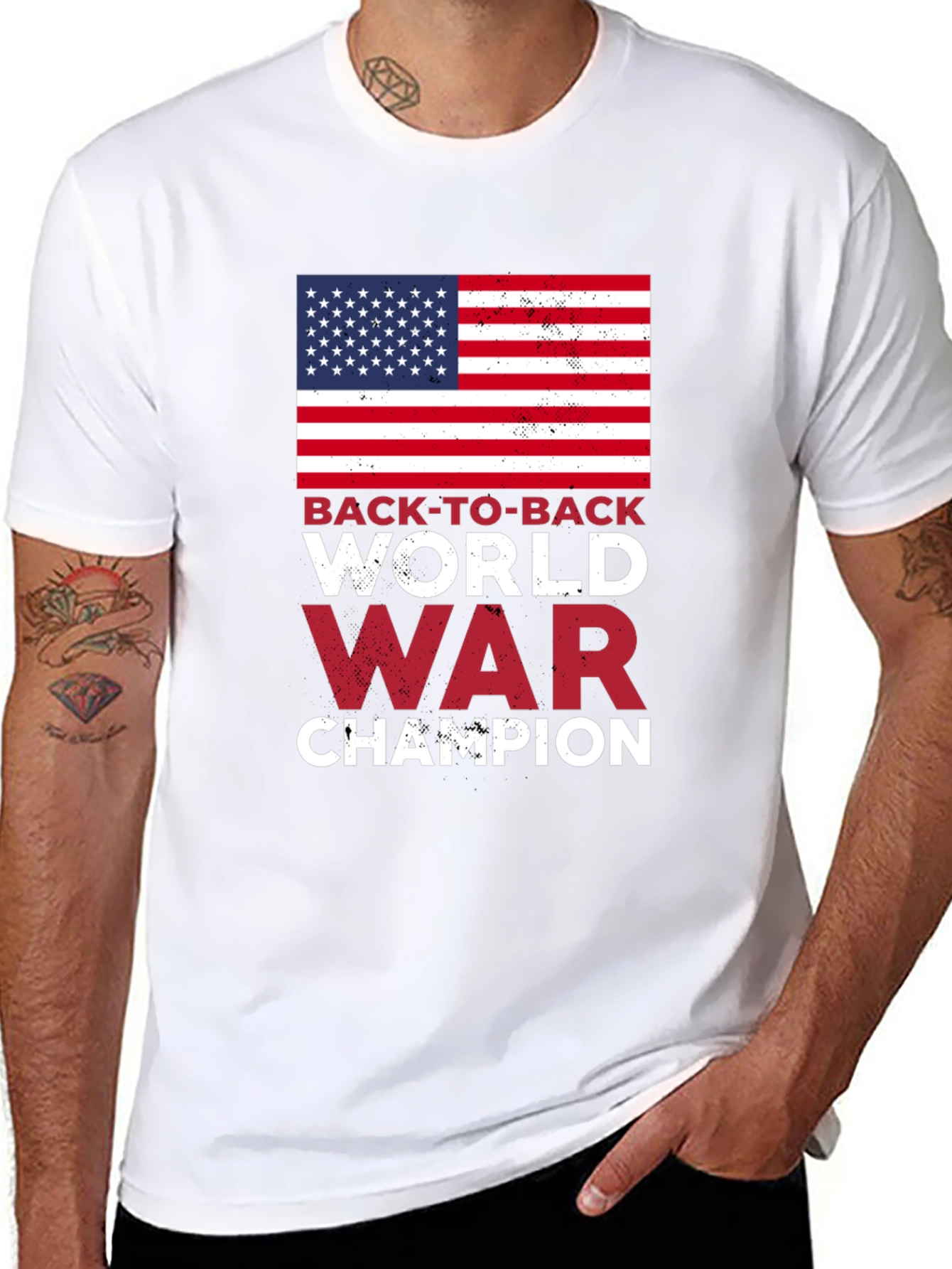 Back-to-Back World War Champion Graphic Tee
