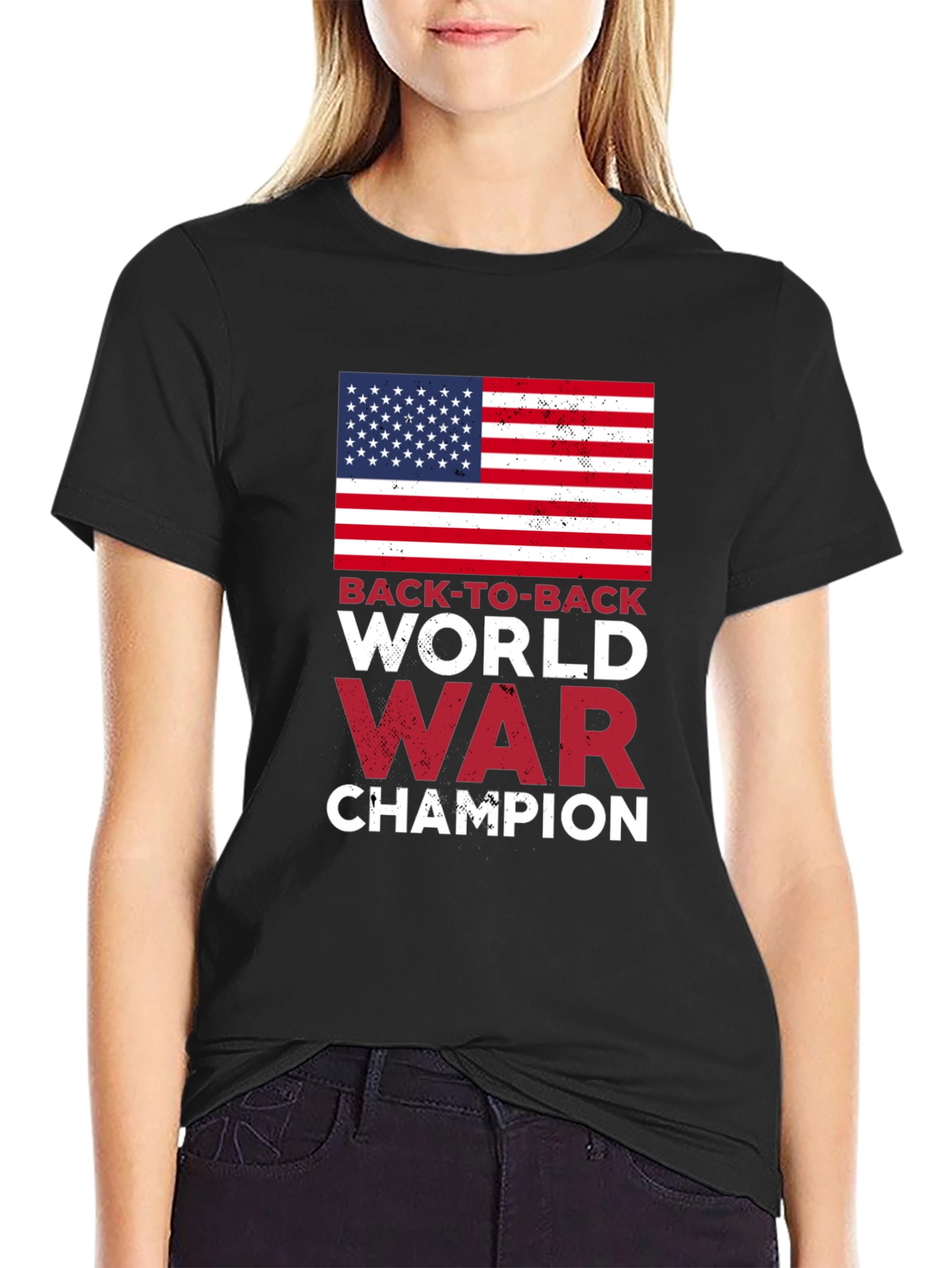 Back-to-Back World War Champion Graphic Tee