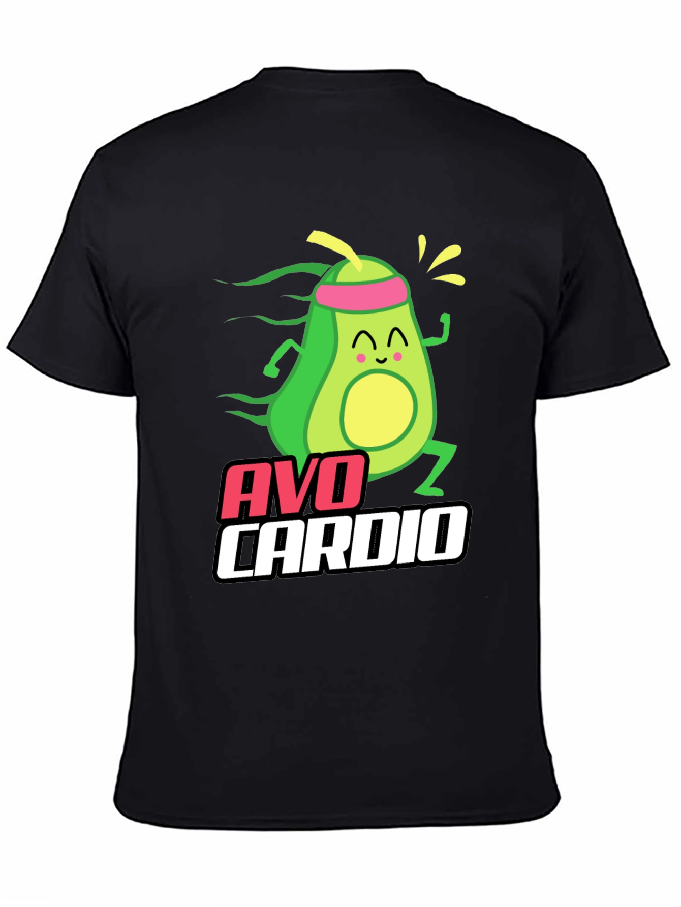 Avo Cardio T-Shirt: Avocado Fitness Fun!