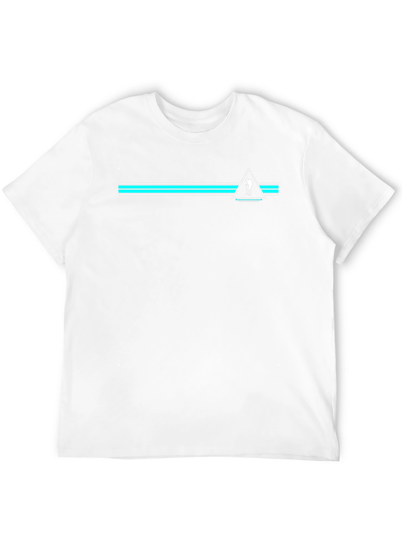 Mens Black Graphic Tee - Adventure Awaits