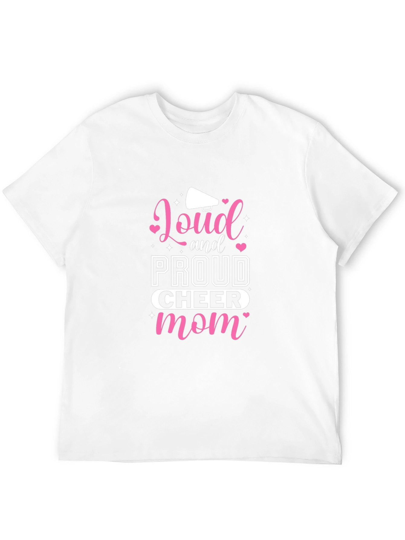 Loud and Proud Cheer Mom T-Shirt