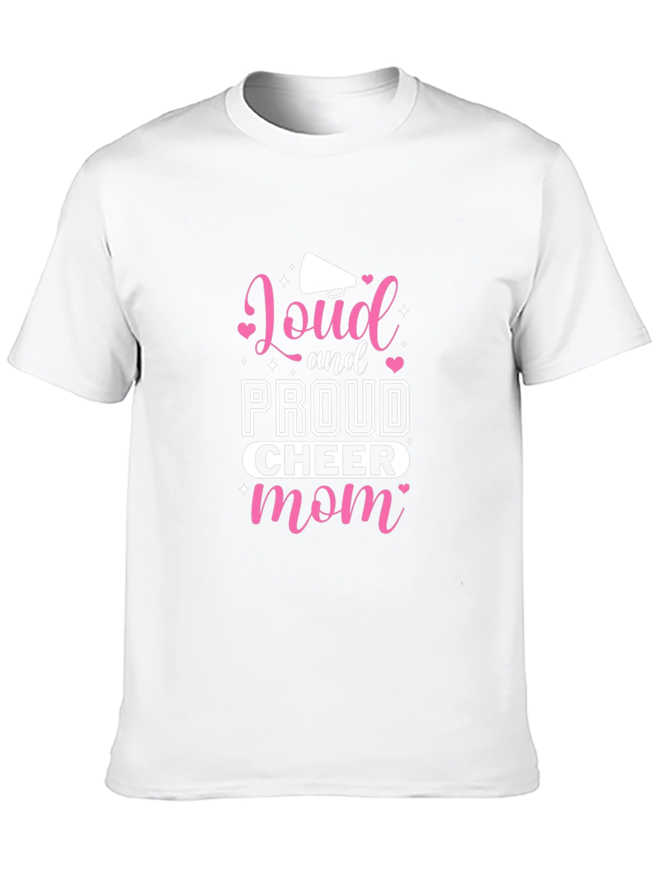 Loud and Proud Cheer Mom T-Shirt