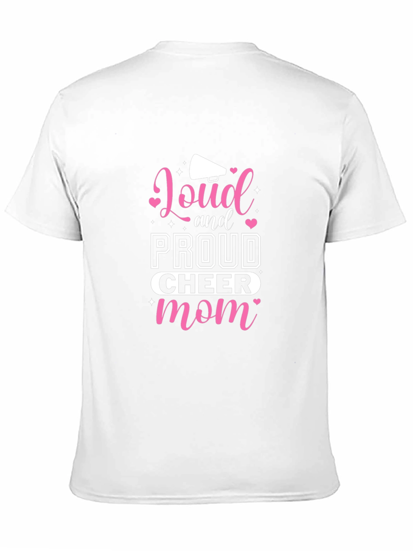 Loud and Proud Cheer Mom T-Shirt