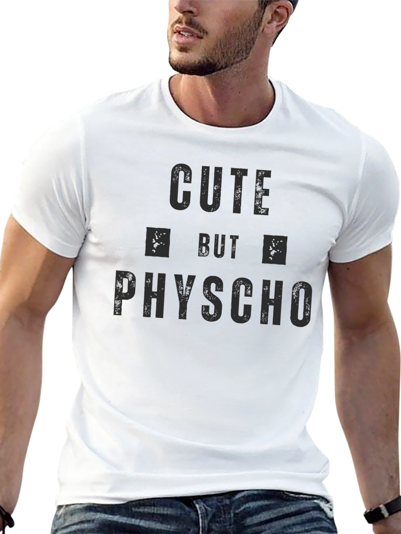 Cute But Psycho Graphic T-Shirt