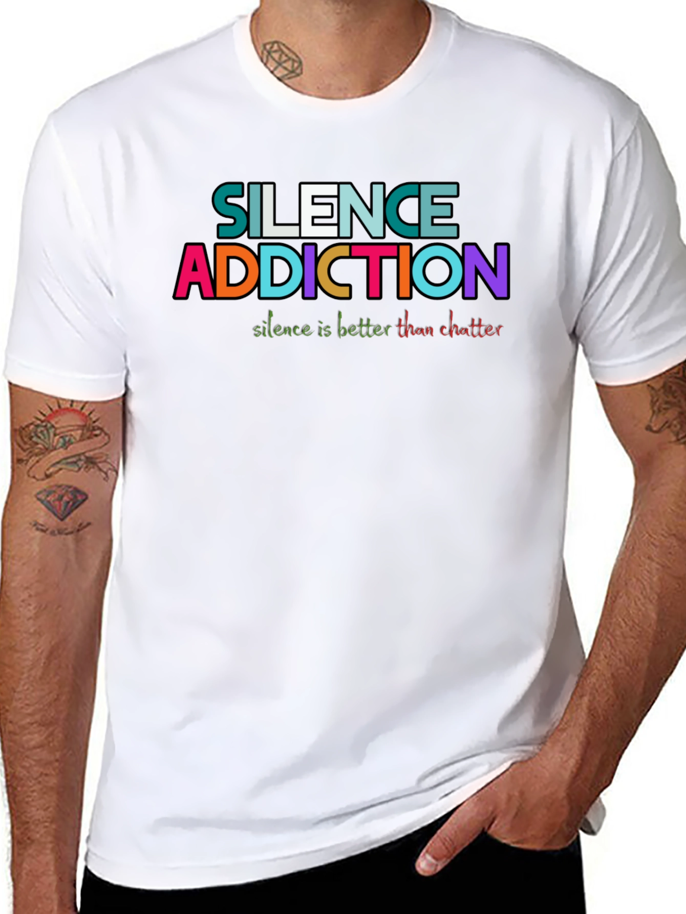 Silence Addiction T-Shirt