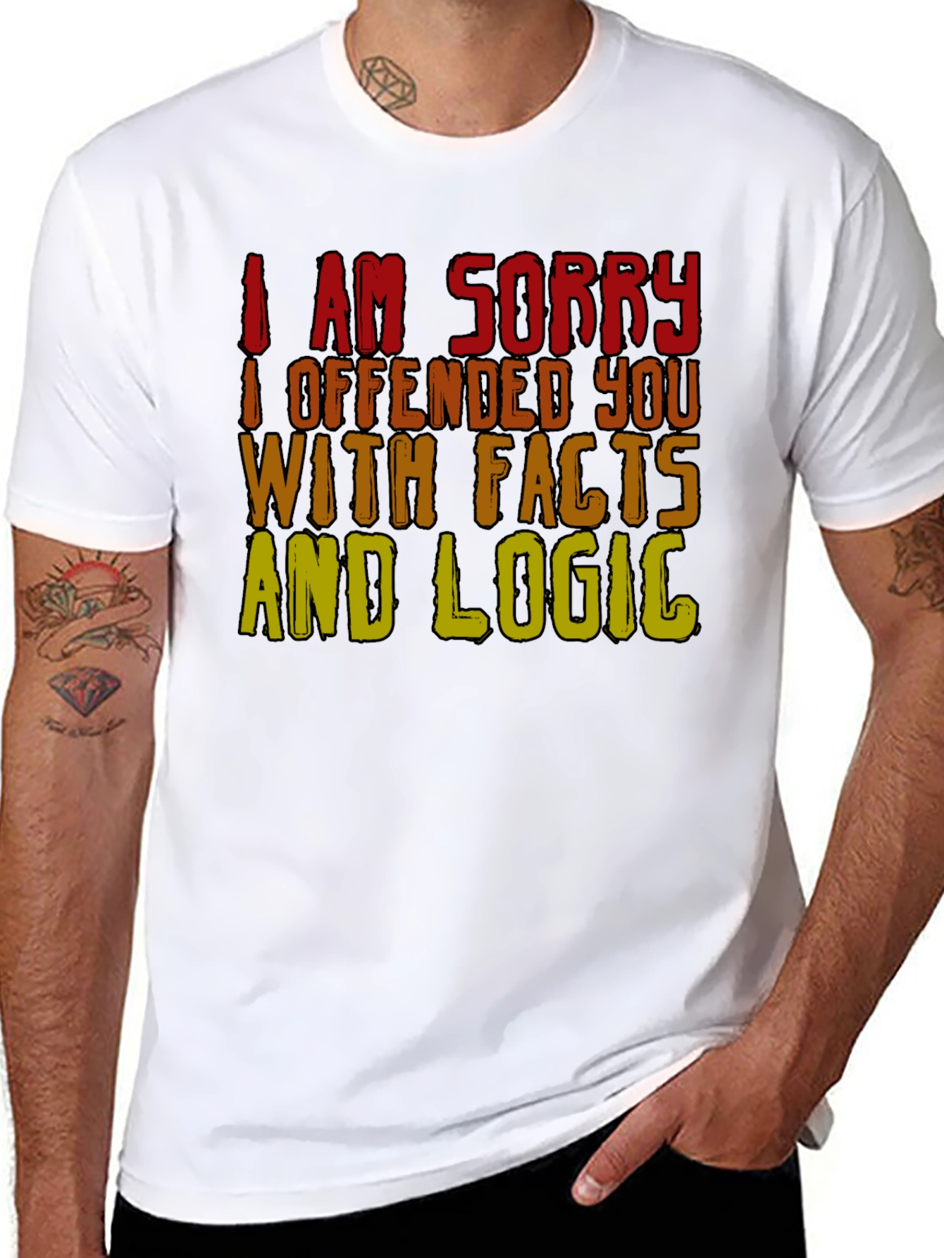 Funny Facts & Logic T-Shirt - Offended You? Tee