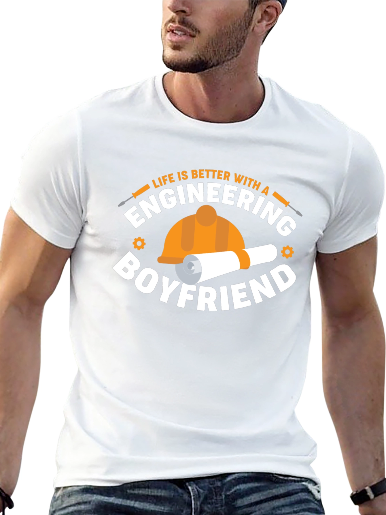 Engineering Boyfriend T-Shirt: Life is Better With!