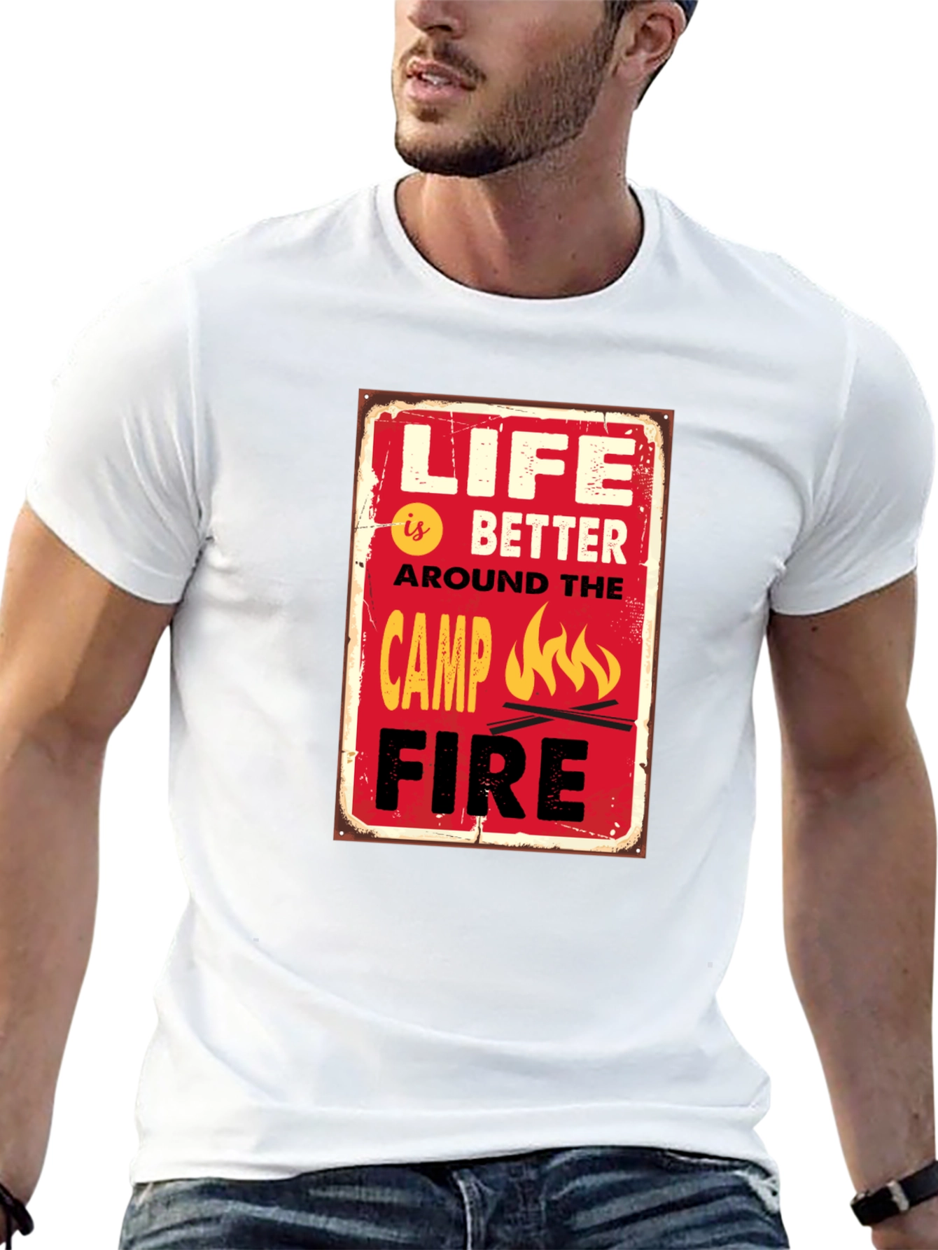 Life is Better Around Campfire T-Shirt