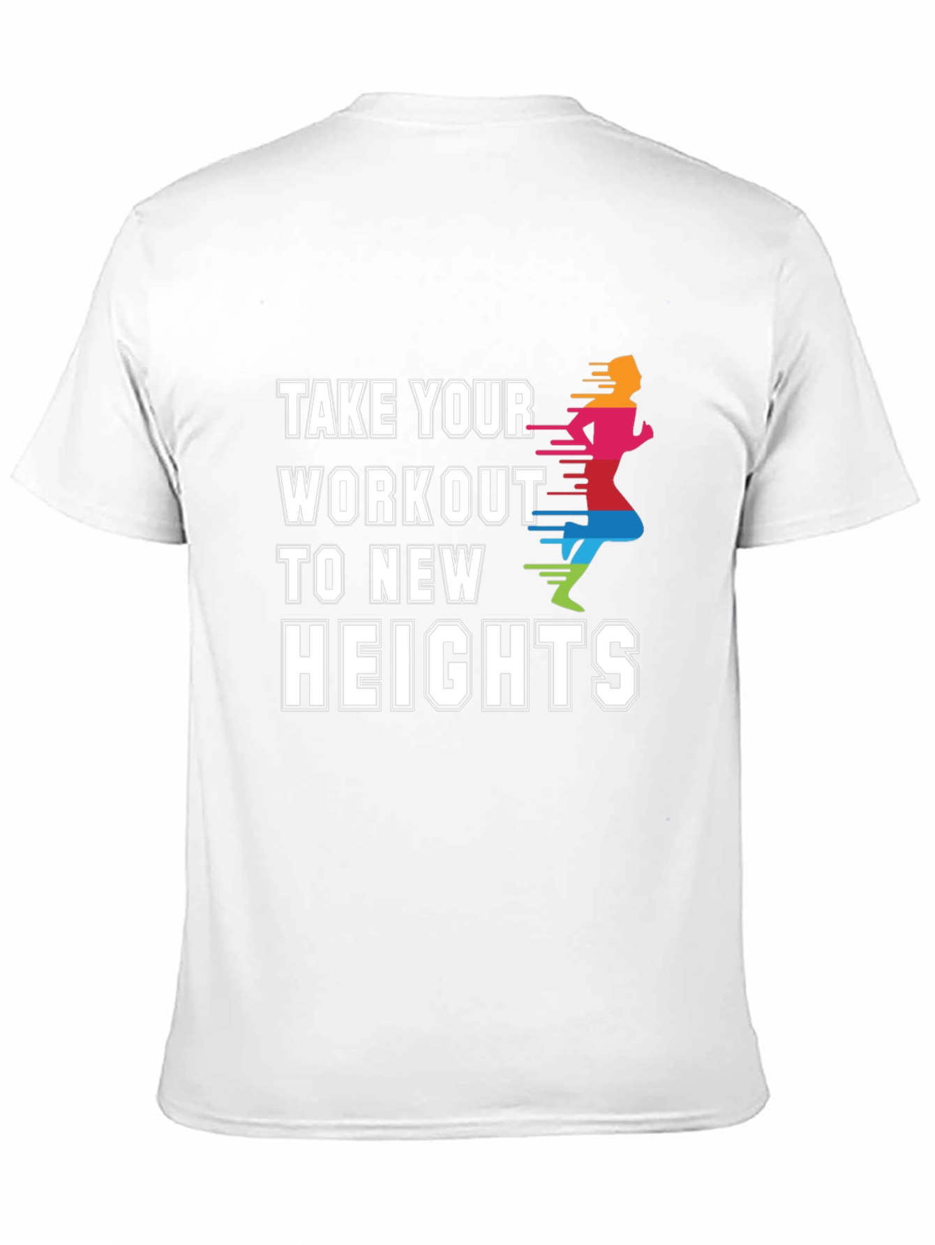 Workout to New Heights Graphic Tee