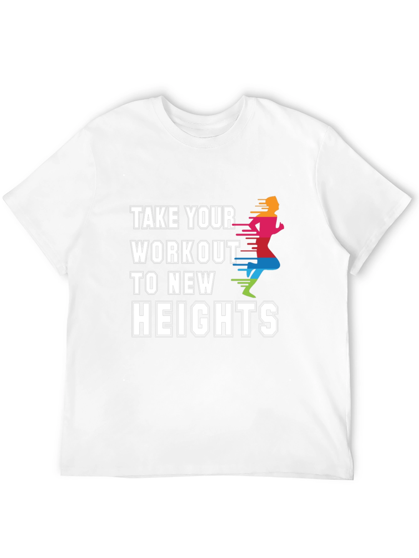 Workout to New Heights Graphic Tee