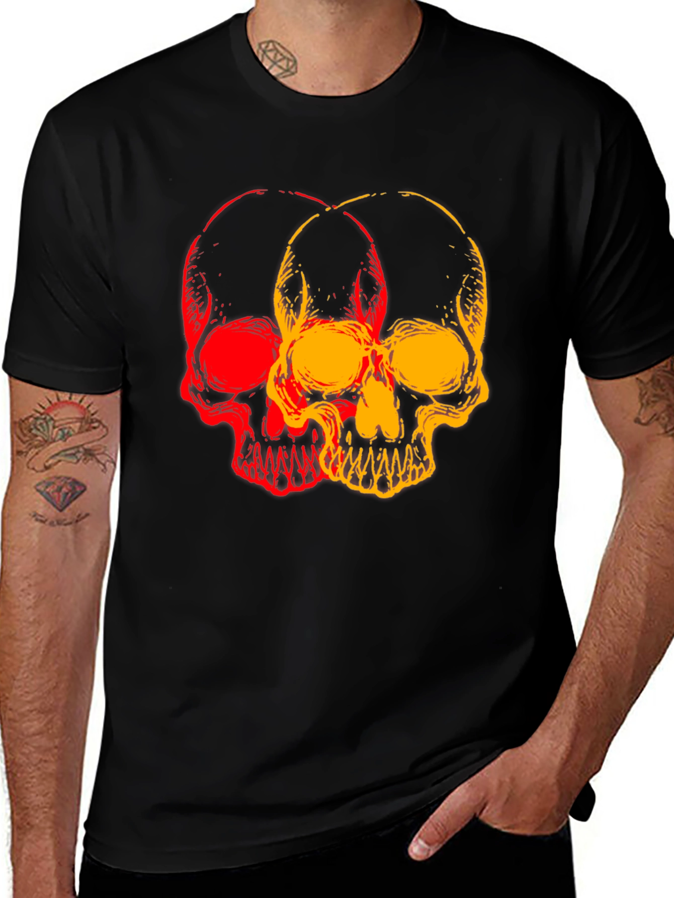 Skull Graphic T-Shirt - Bold Design