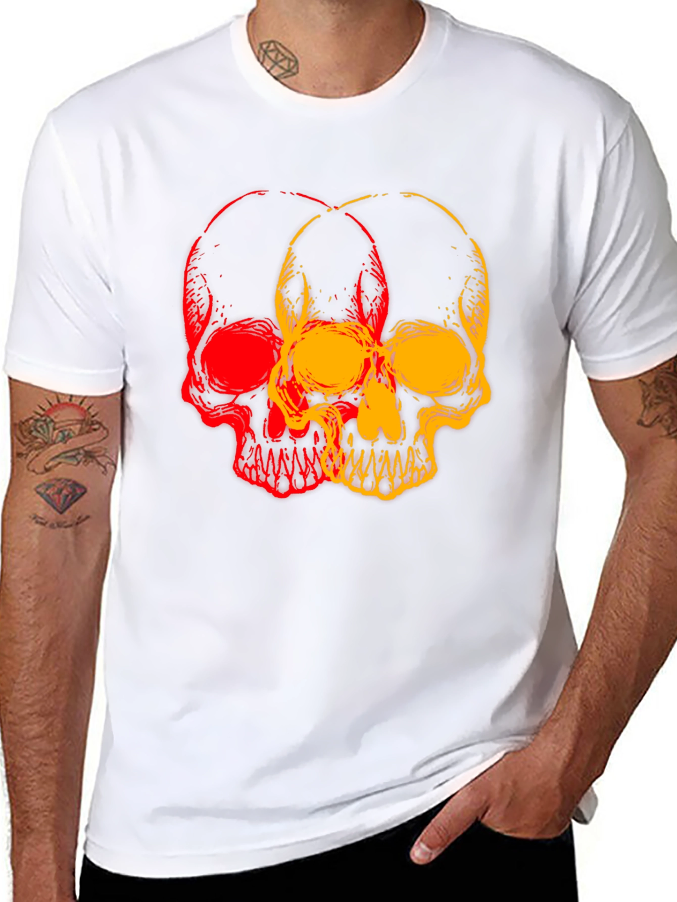 Skull Graphic T-Shirt - Bold Design