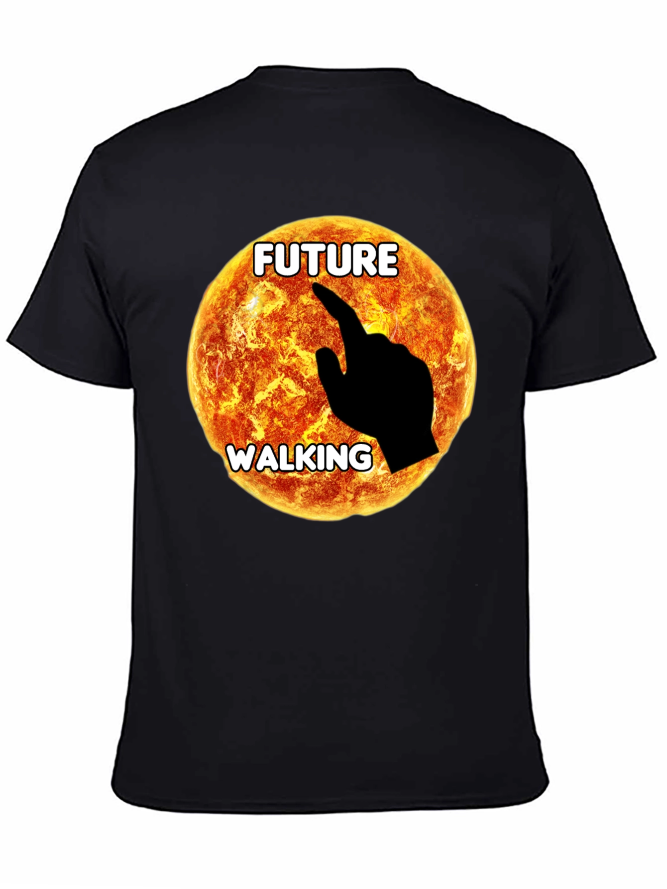Future Walking Graphic T-Shirt