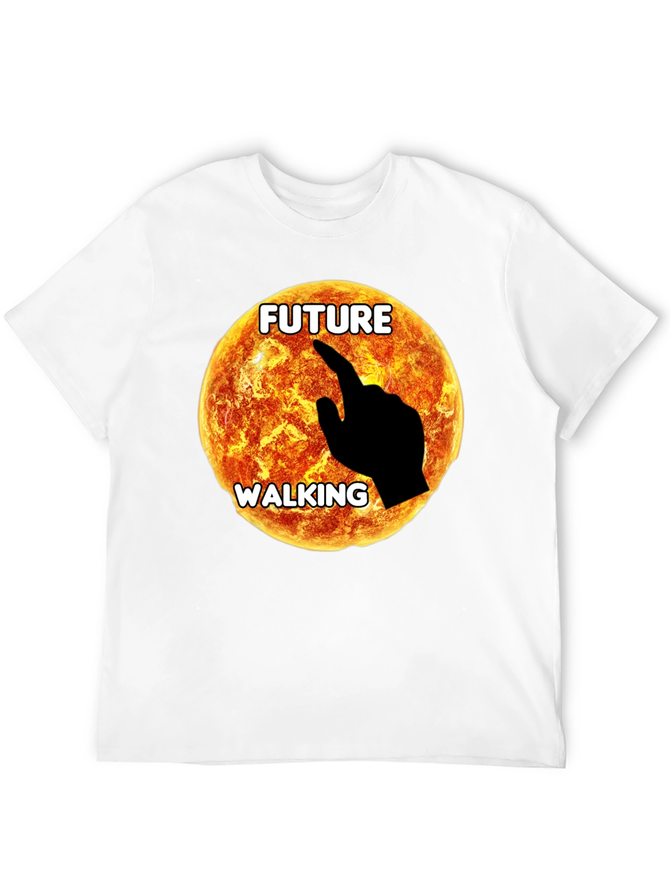 Future Walking Graphic T-Shirt