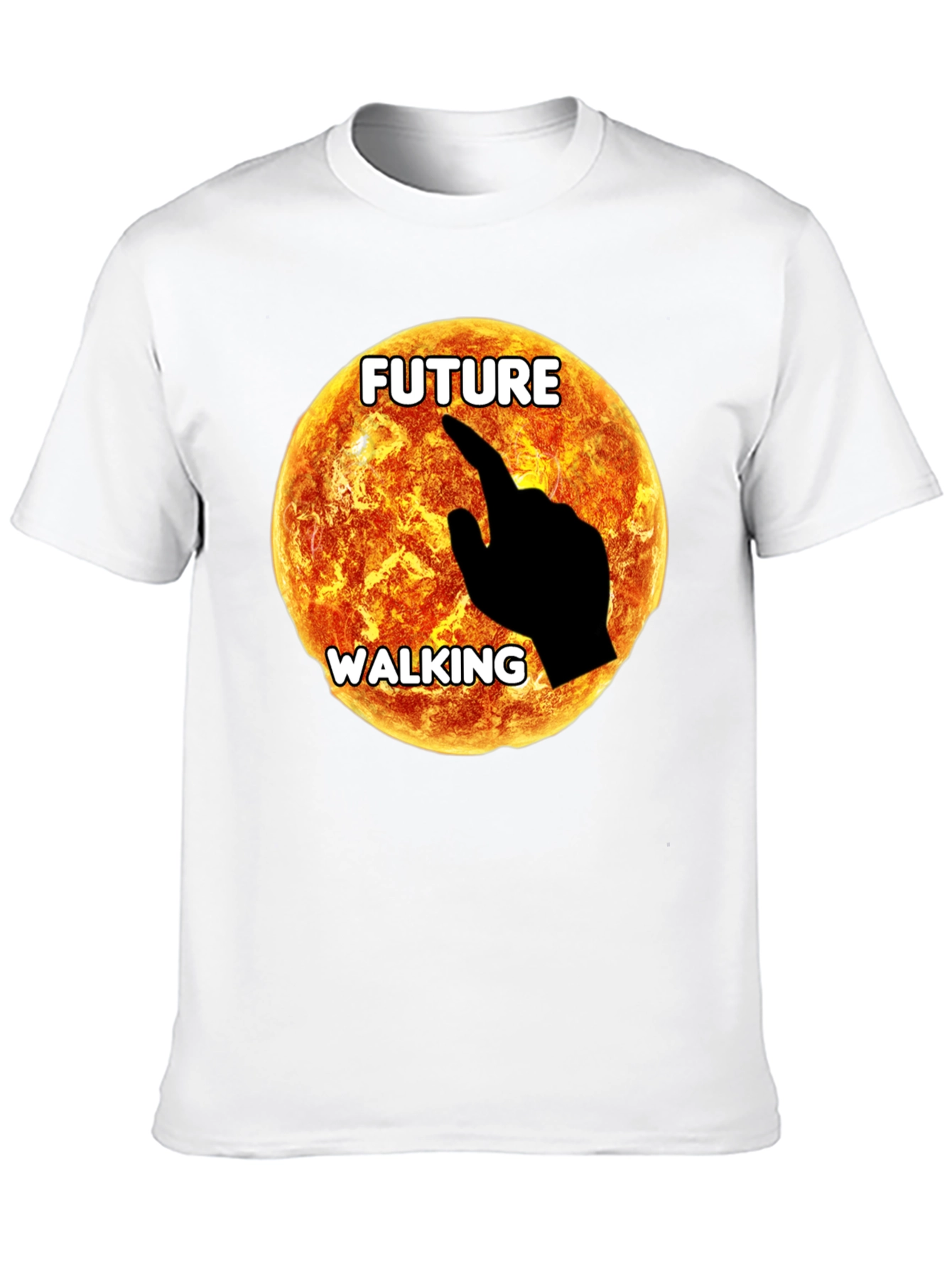 Future Walking Graphic T-Shirt