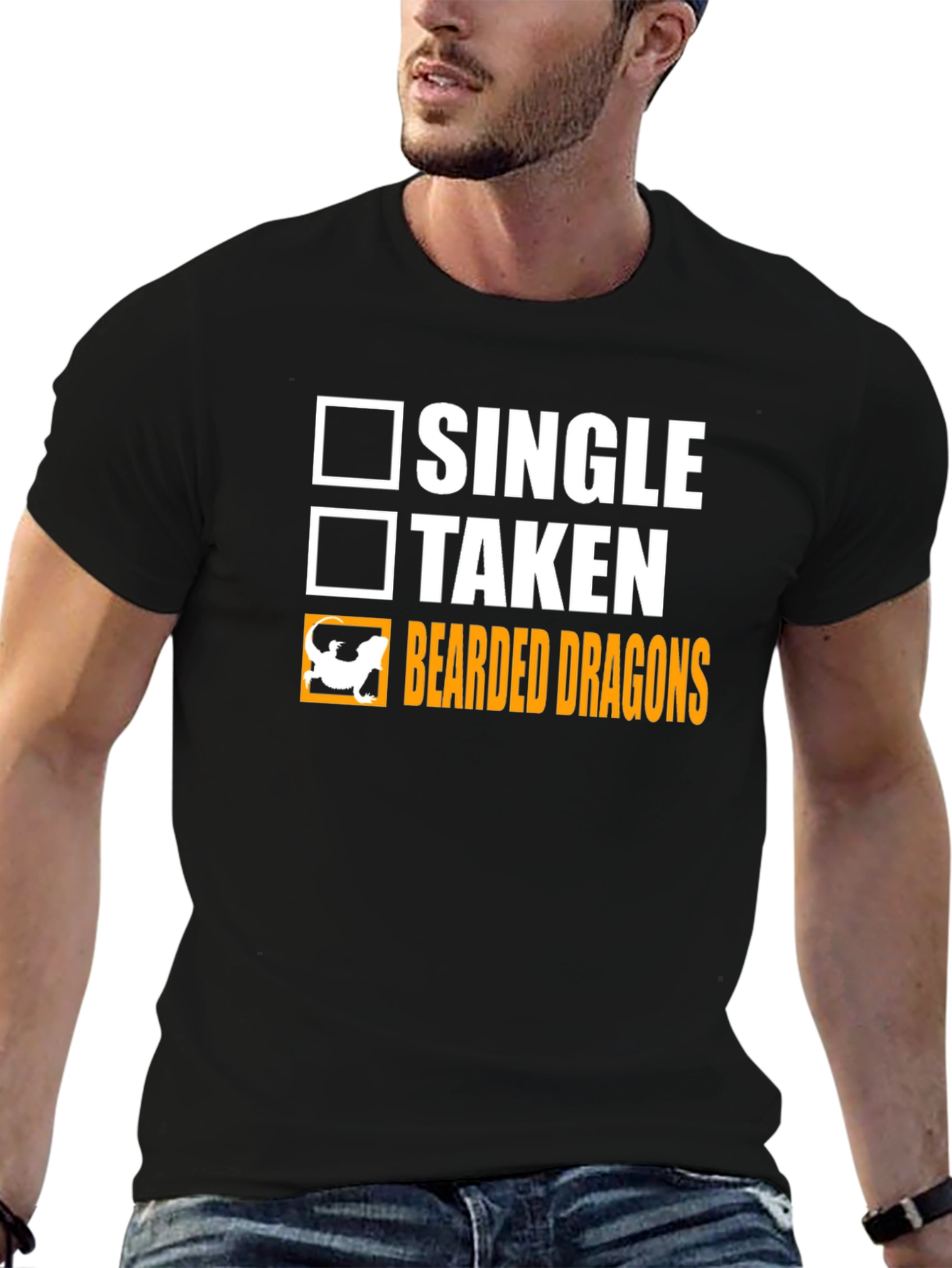 Bearded Dragons T-Shirt Single Taken Funny Tee